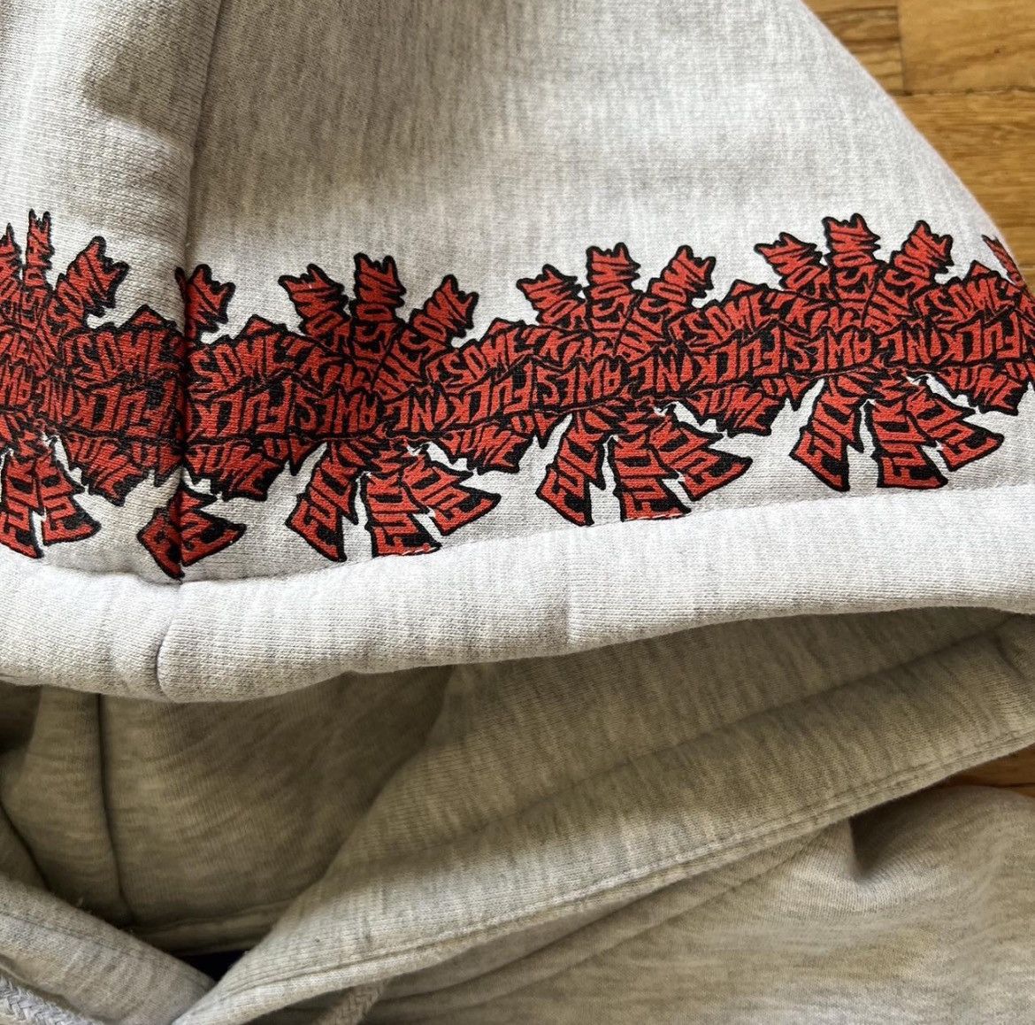 Fucking Awesome Fucking Awesome Heather Grey Spiral Arc Hoodie Size US XL / EU 56 / 4 - 2 Thumbnail