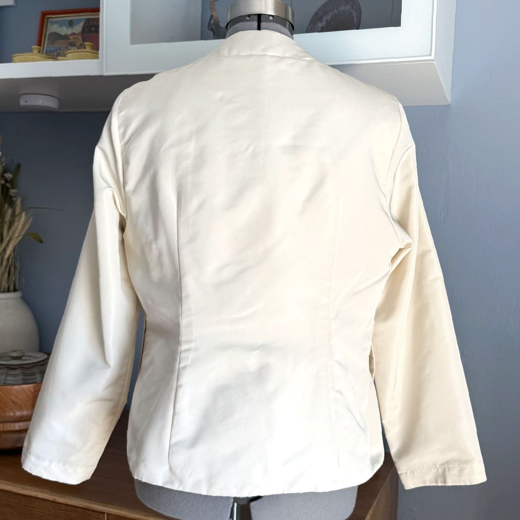 Ralph Lauren VINTAGE Ralph Lauren Black Label Jacket Ivory Insulated Body Size 10 Women Size L / US 10 / IT 46 - 4 Thumbnail