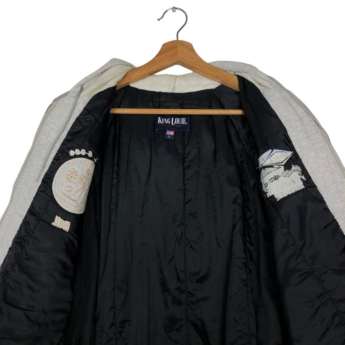 Japanese Brand 🔥Vintage Bomber Jacket King Louise Sportswear USA Size US L / EU 52-54 / 3 - 15 Thumbnail
