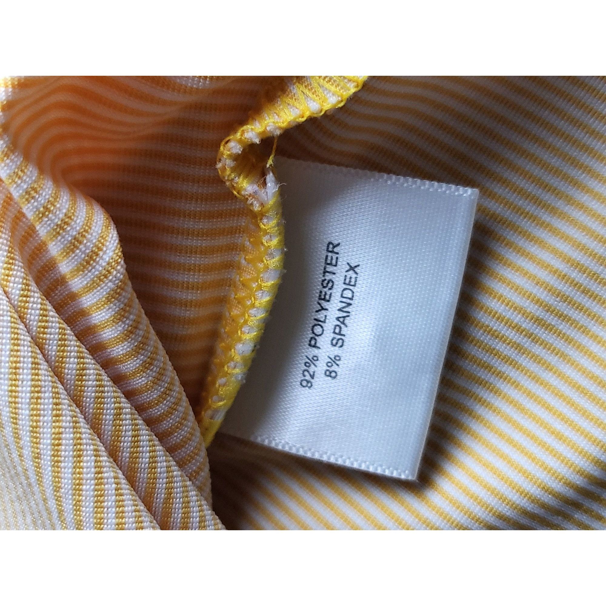 Peter Millar Peter Millar Summer Comfort Cara Cara Polo Men Sz L Striped Size US L / EU 52-54 / 3 - 8 Thumbnail