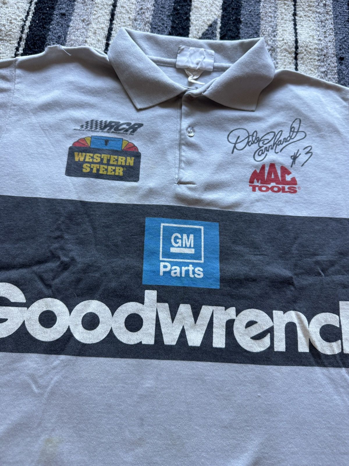 Chase Authentics Vintage 90s Chase Authentics Dale Earnhardt Shirt M Size US M / EU 48-50 / 2 - 5 Thumbnail