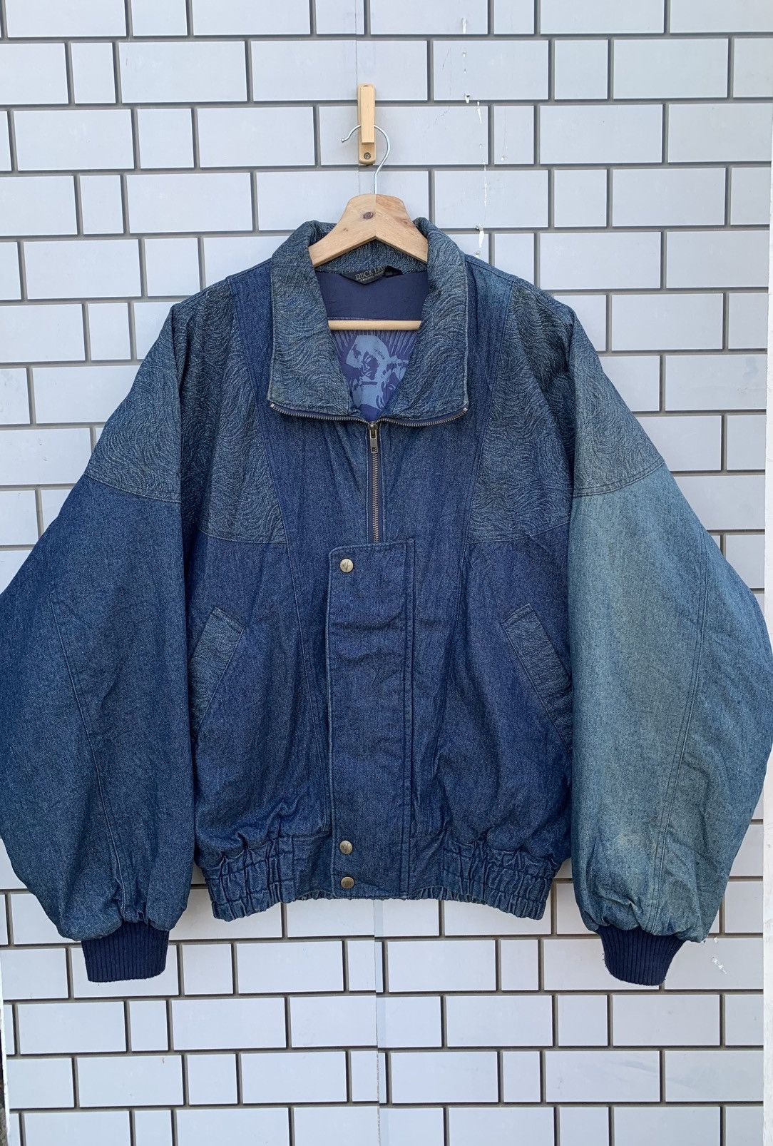 Vintage Japanese Brand Ruck Dam Indigo Jacket
