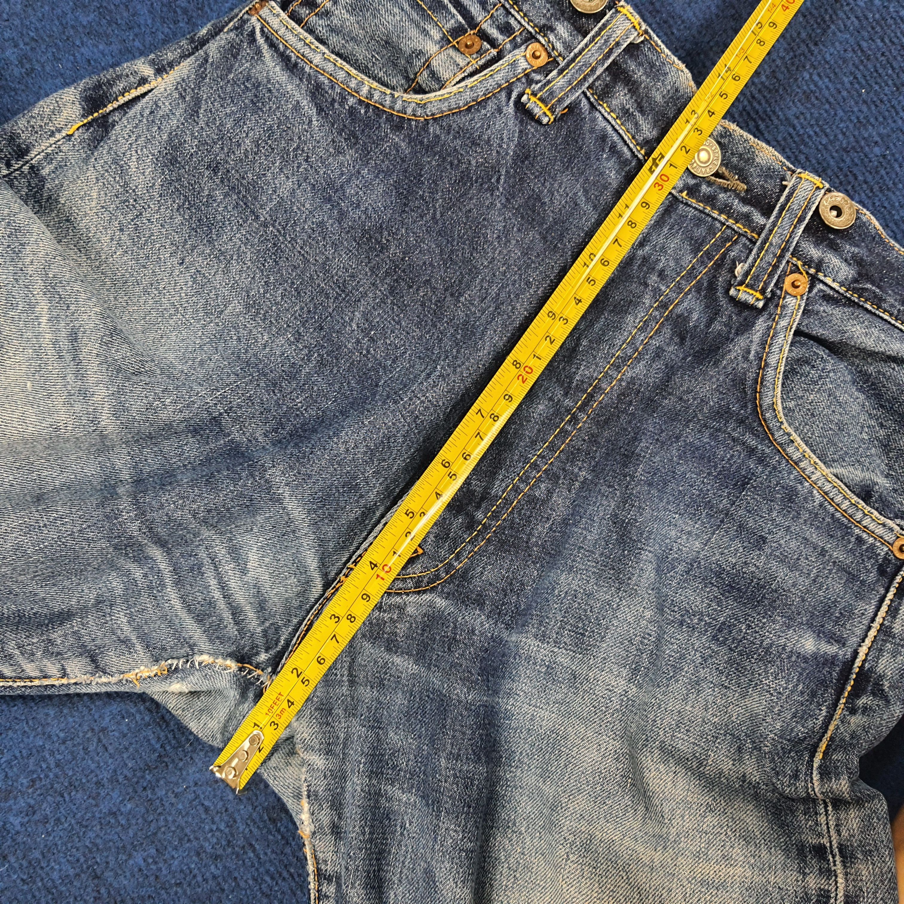 Evisu × Japanese Brand × Vintage Vintage Evisu Japanese Brand Custom Denim Jeans Size US 28 / EU 44 - 12 Thumbnail