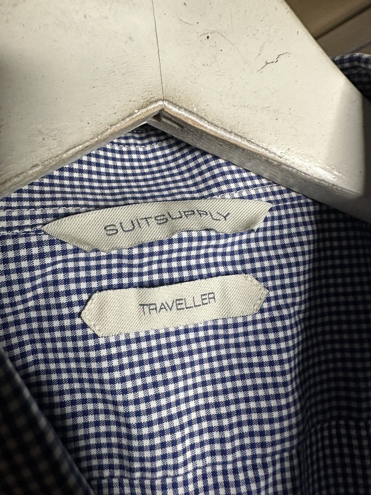 Suitsupply Suitsupply Checkered Shirt EU 44 XL Luxury Size US XL / EU 56 / 4 - 3 Thumbnail