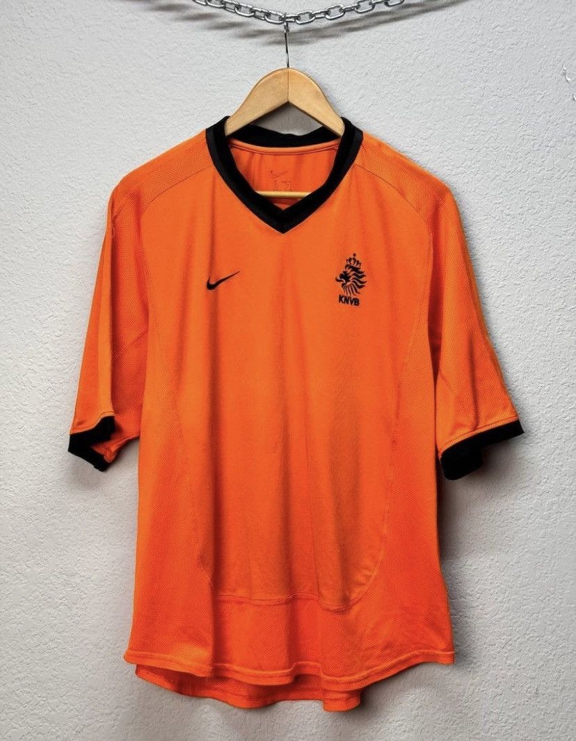 Nike Nike Netherlands Soccer Jersey 90s Size US L / EU 52-54 / 3 - 4 Thumbnail