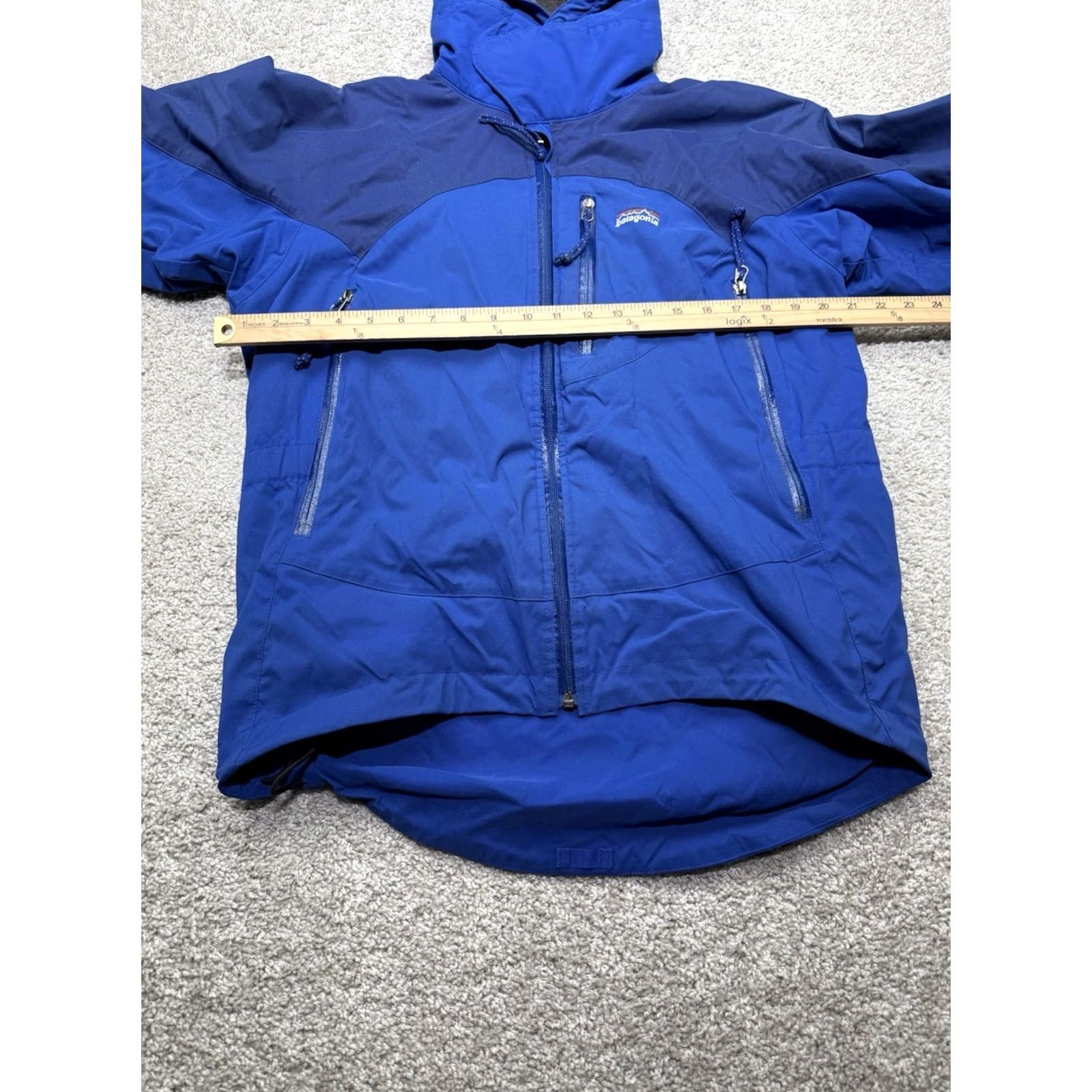 Patagonia VINTAGE Patagonia Jacket Mens Small Blue Stretch Speed Ascent Fleece Lined Ski Size US S / EU 44-46 / 1 - 4 Thumbnail