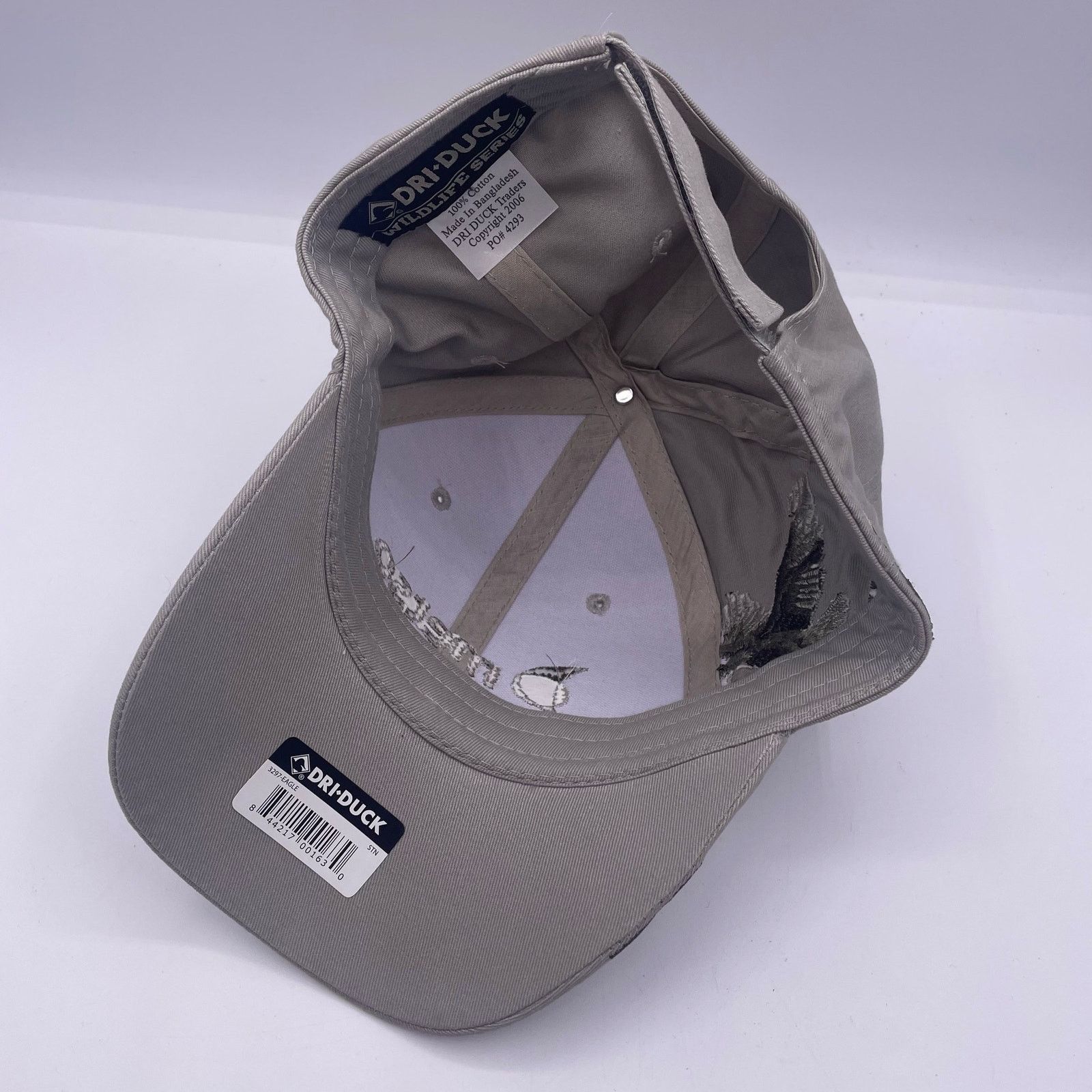 Other Dri Duck Metal Wildlife Series Hat Eagle Adjustable Taupe Size ONE SIZE - 4 Thumbnail