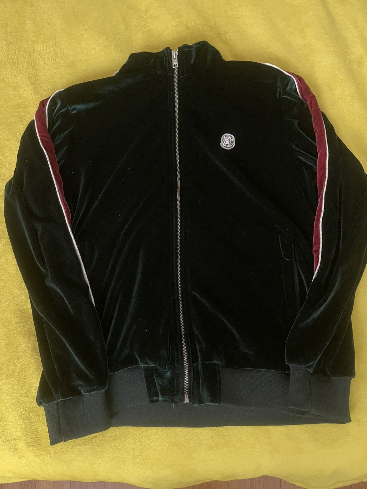 Billionaire Boys Club BBC Light Velour Zip Up Jacket Green Size US M / EU 48-50 / 2 - 1 Thumbnail