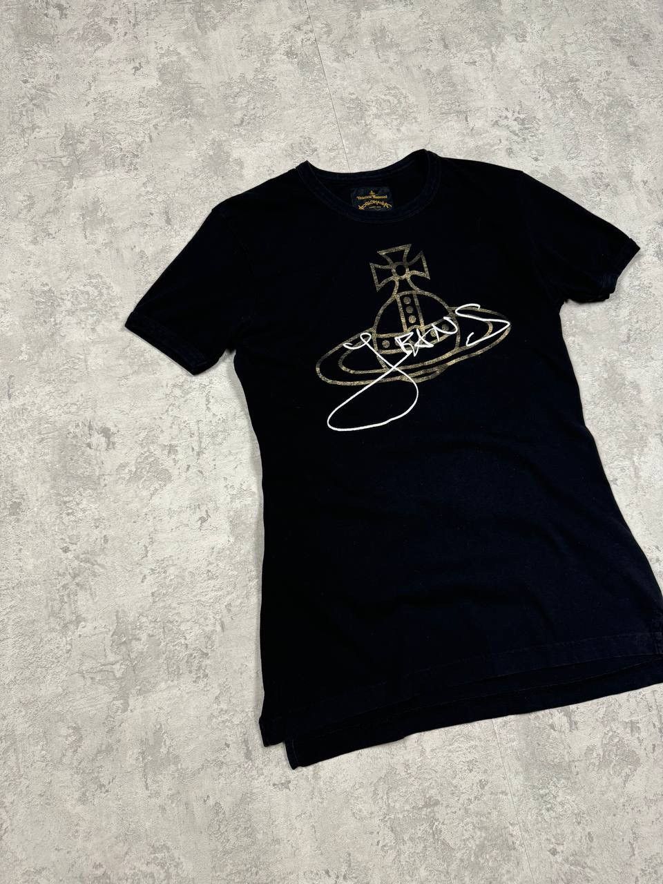 Vintage × Vivienne Westwood Vivienne Westwood T-Shirt Big Logo Size M / US 6-8 / IT 42-44 - 2 Thumbnail