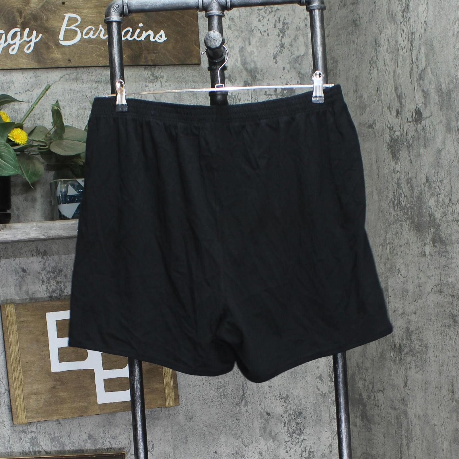 Reebok Nwt Reebok Womens Identity Energy Shorts In7379 Black Xl Size 40" / US 18 - 2 Thumbnail