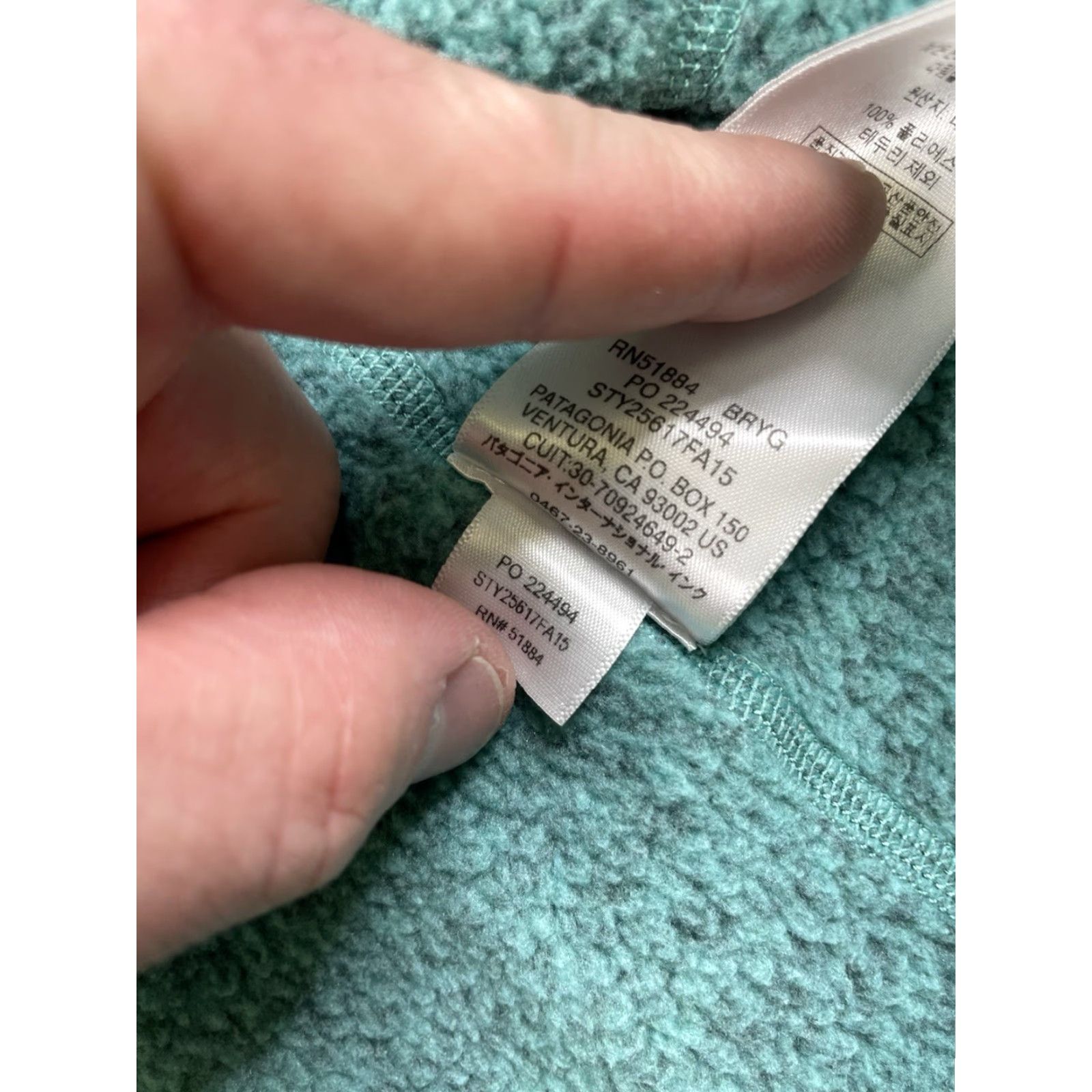 Patagonia Patagonia Better Sweater Fleece Jacket Women Medium Green 1/4 Zip 25617 Pullover Size M / US 6-8 / IT 42-44 - 8 Thumbnail