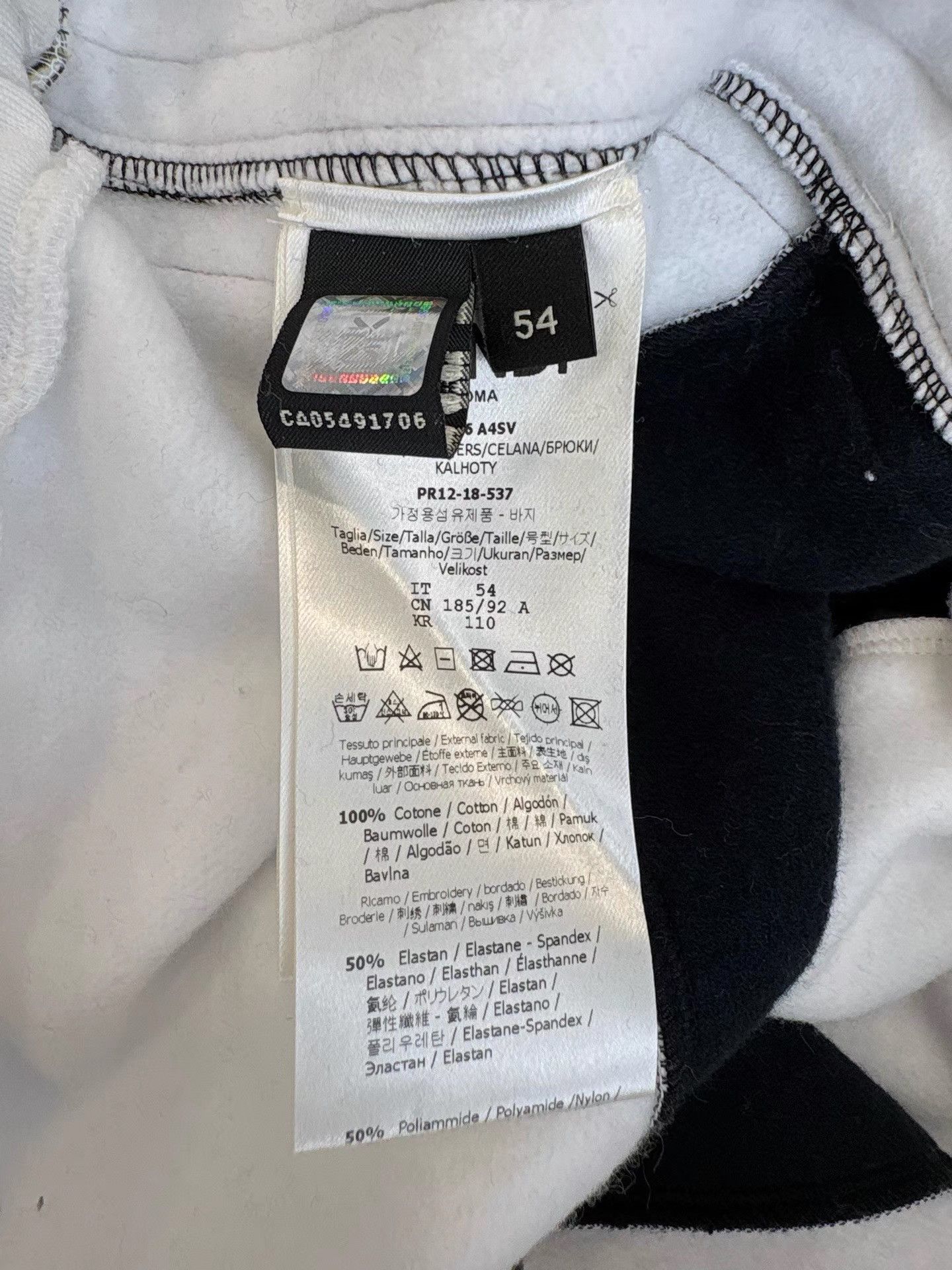 Fendi FENDI Black and White Color Block Trousers K1 Size US 38 / EU 54 - 5 Thumbnail