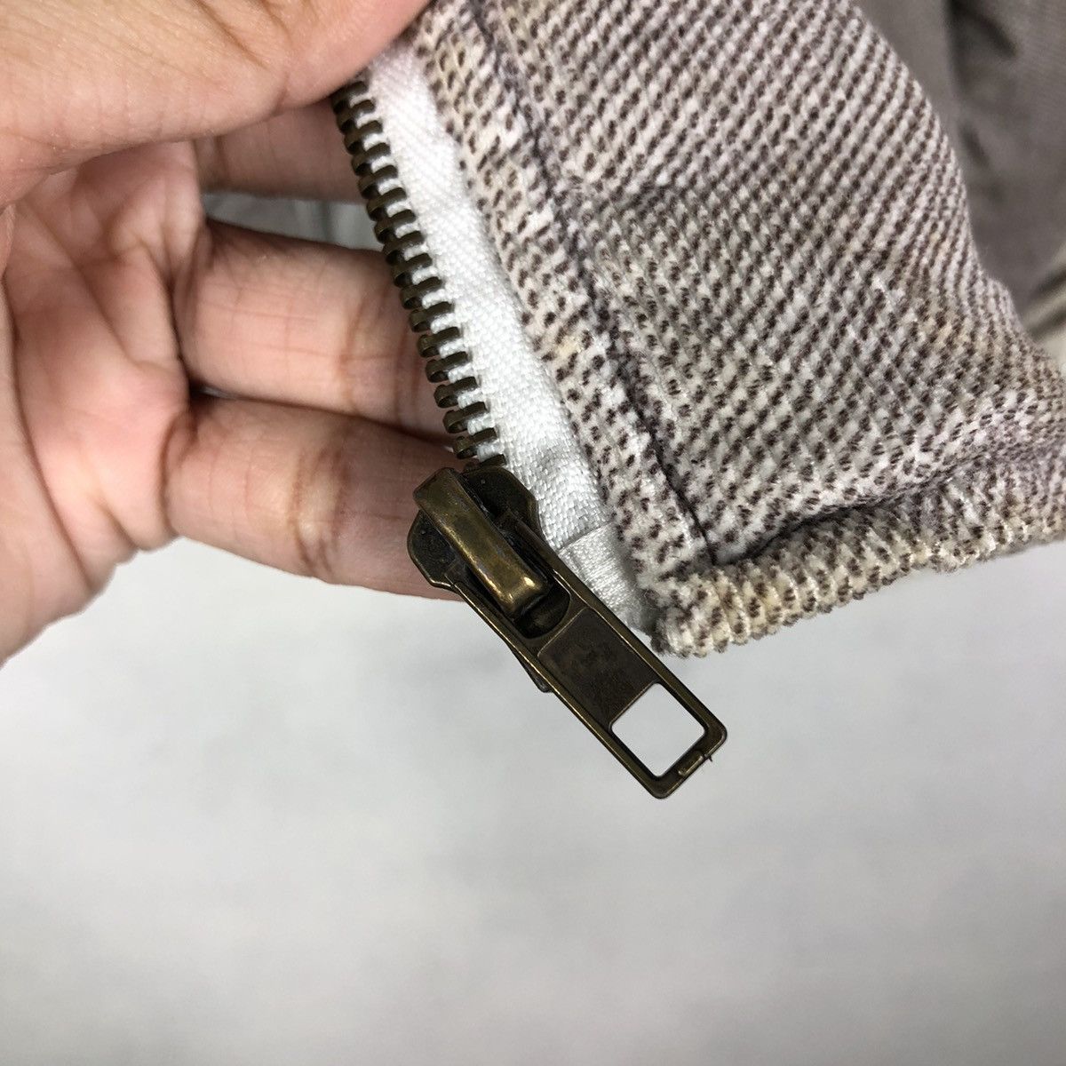 Japanese Brand × Vintage × Woolrich Woolen Mills 📌Vintage Bomber Jacket Biker Zipper Woolrich Size US L / EU 52-54 / 3 - 17 Thumbnail