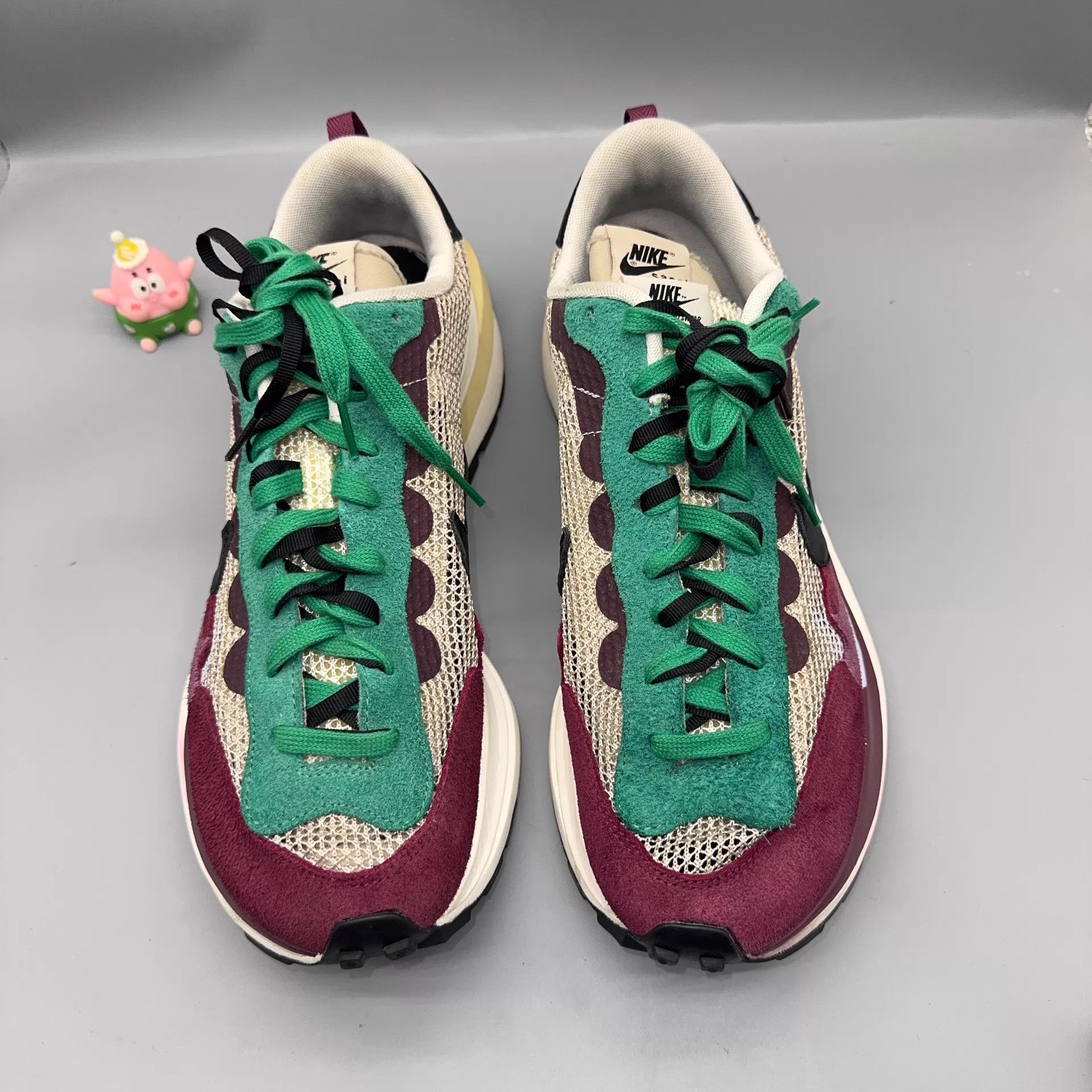 Nike Nike x Sacai VaporWaffle Red/Green 46 Size US 12 / EU 45 - 2 Thumbnail