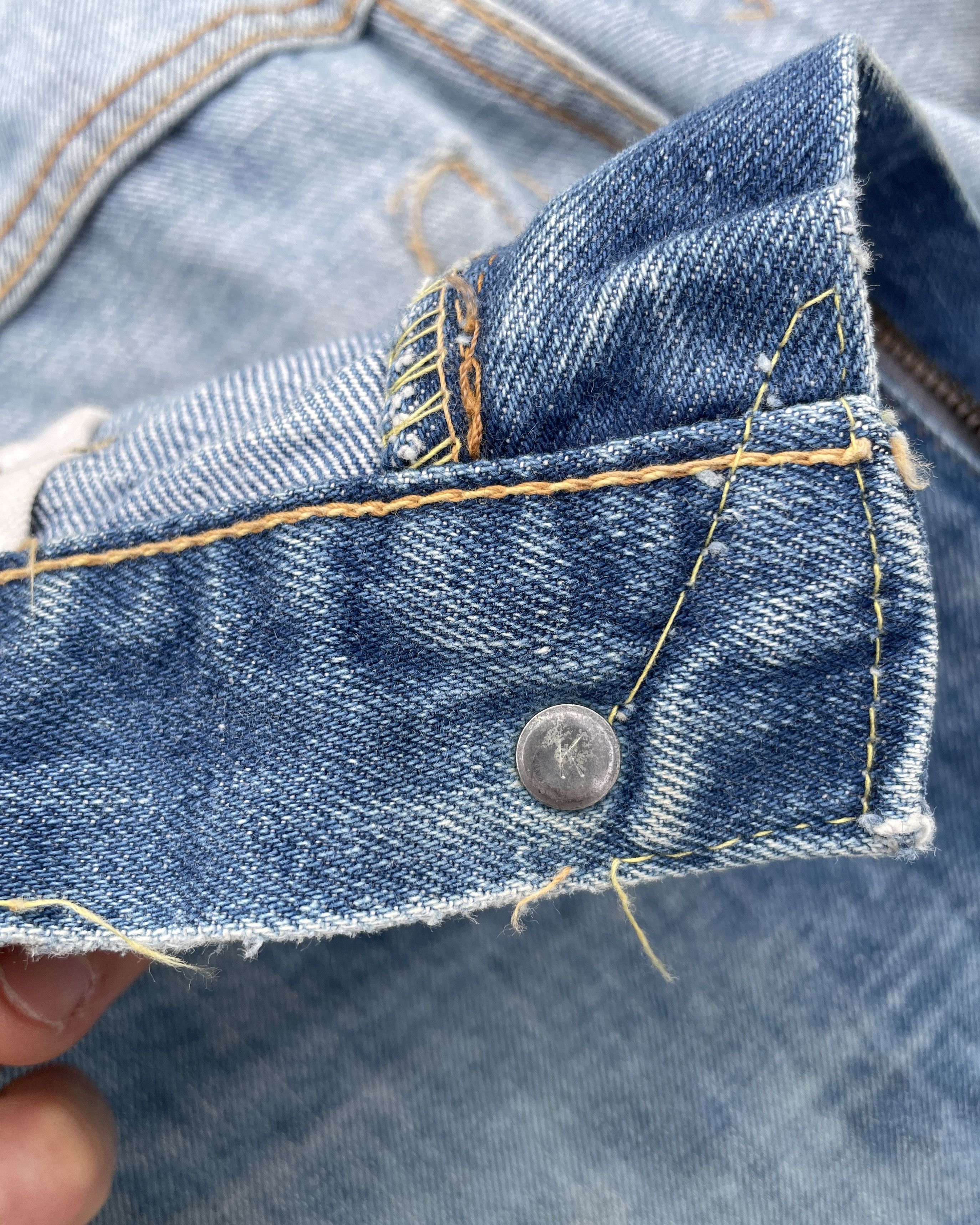 Levi's × Levi's Vintage Clothing Original LEVI'S 60's 551zxx Selvedge Denim Pants 501 Size US 30 / EU 46 - 6 Thumbnail