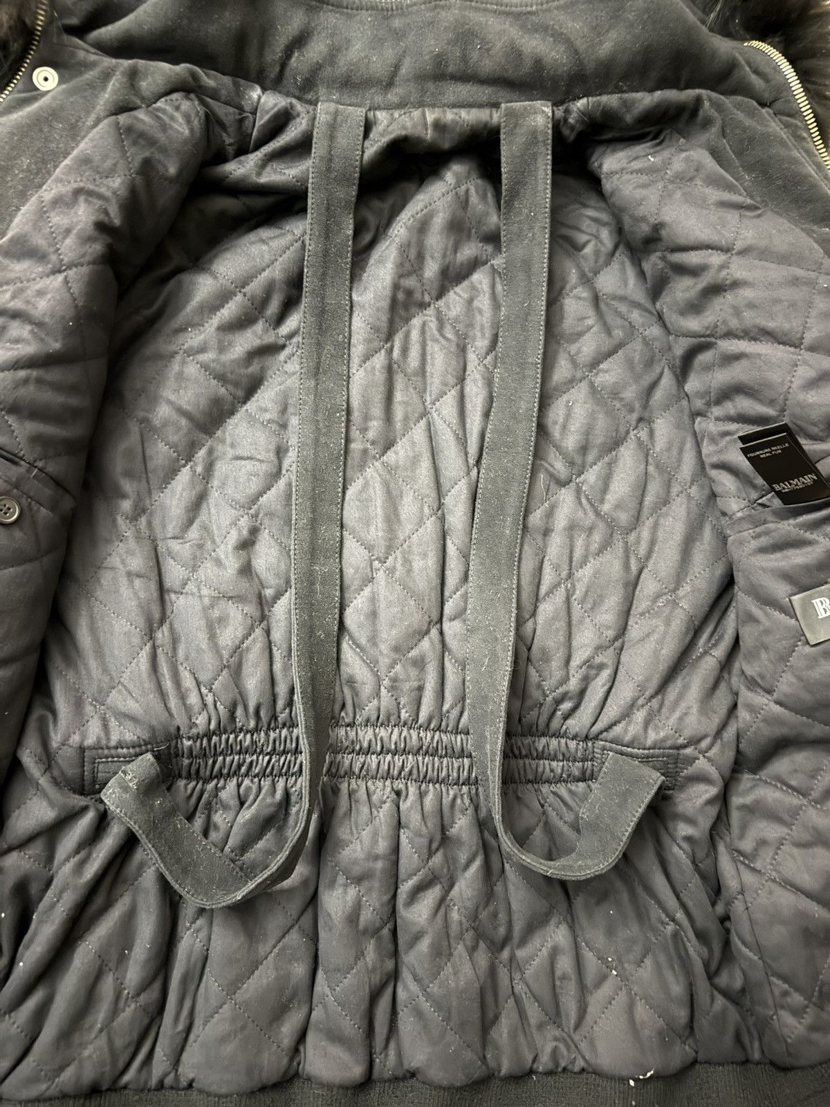 Balmain FW 2016 Balmain Military Raccoon Fur Trim Parka Size Large Size US L / EU 52-54 / 3 - 14 Thumbnail