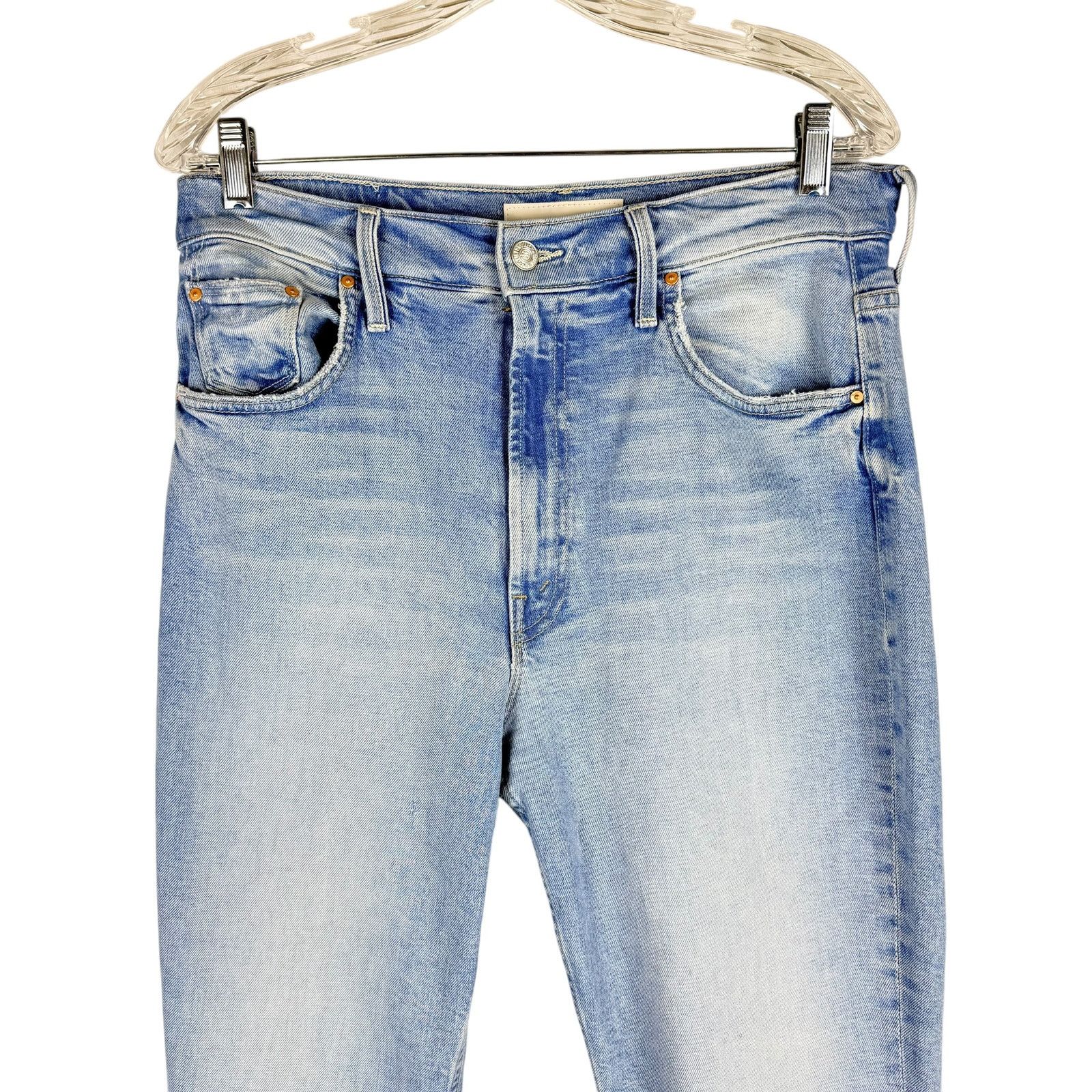 MOTHER Mother Superior The Scooter Ankle Flared Jeans Blue Size 30 Size 30" / US 8 / IT 44 - 3 Thumbnail