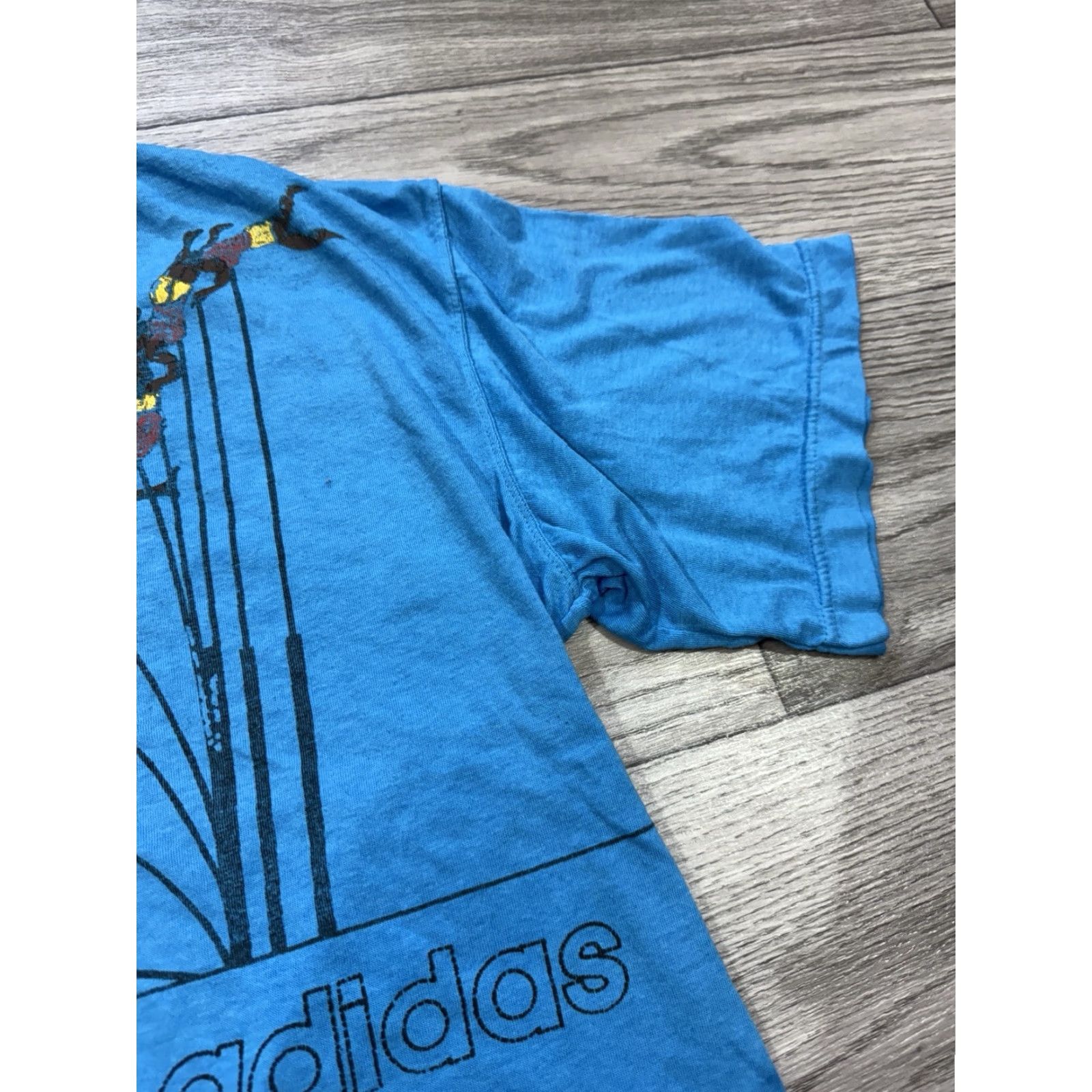 Adidas VINTAGE adidas Pole Vault Logo T-shirt Men’s M Blue 90s Sports Olympic Logo Mens Size US M / EU 48-50 / 2 - 5 Thumbnail