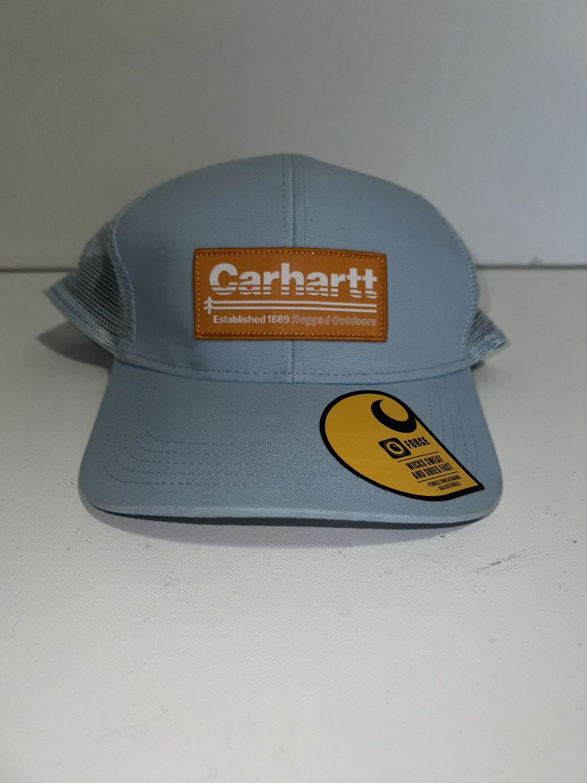 Carhartt Carhartt Canvas Mesh-Backdoor Outdoors Patch Cap Size ONE SIZE - 1 Thumbnail