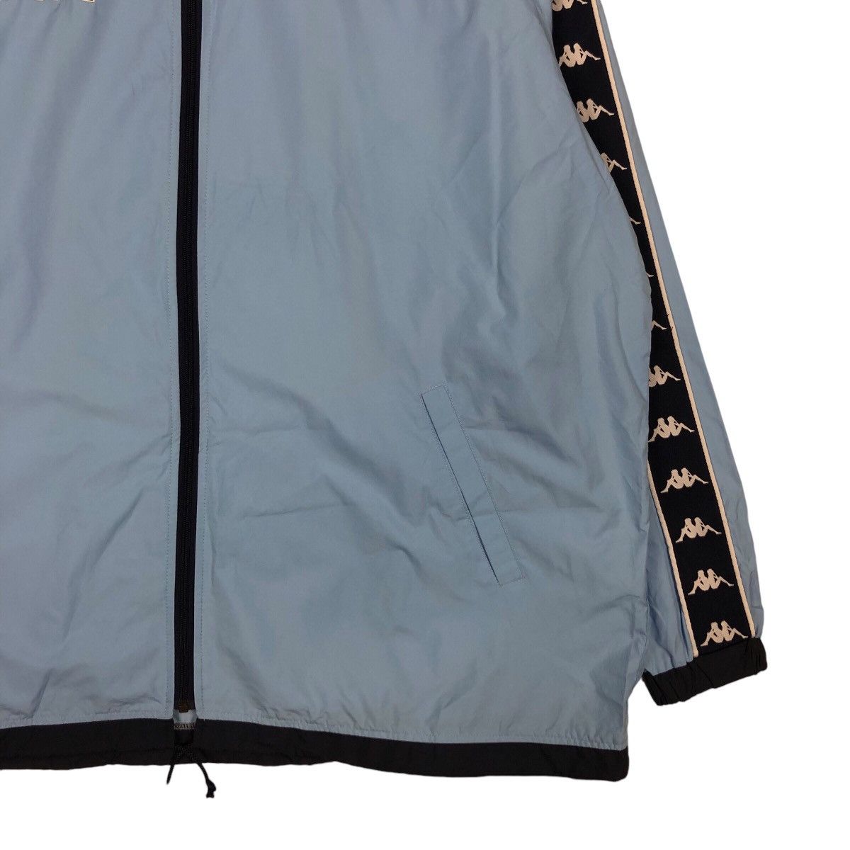 Kappa × Vintage Vintage Kappa Windbreaker Light Jacket Side Tape XL Size US XL / EU 56 / 4 - 4 Thumbnail