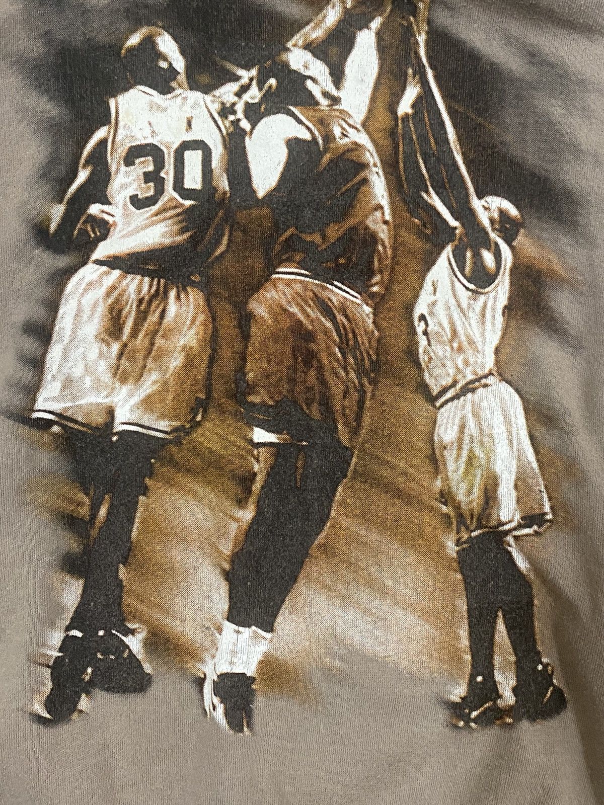 Vintage Vtg 90s Sweatshirt Basketball Size US L / EU 52-54 / 3 - 6 Thumbnail