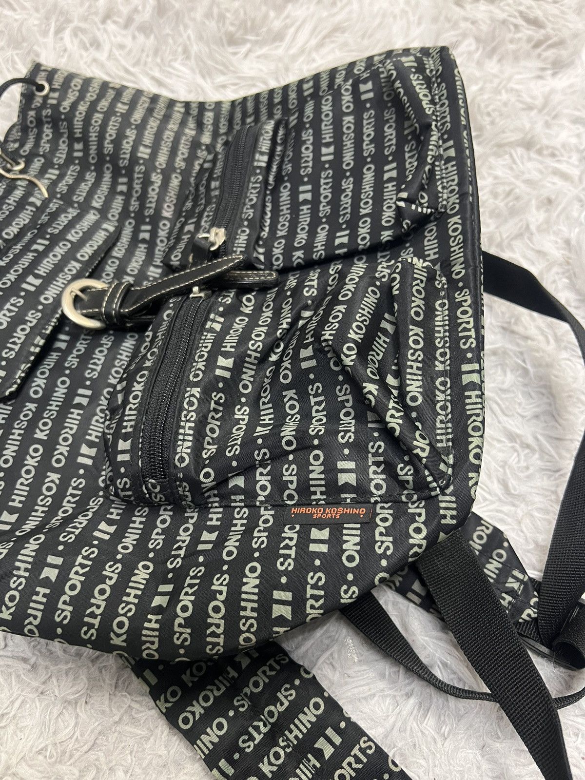 Hiroko Koshino Homme Hiroko Koshino Sports Bacpak Multipocket Size ONE SIZE - 8 Thumbnail
