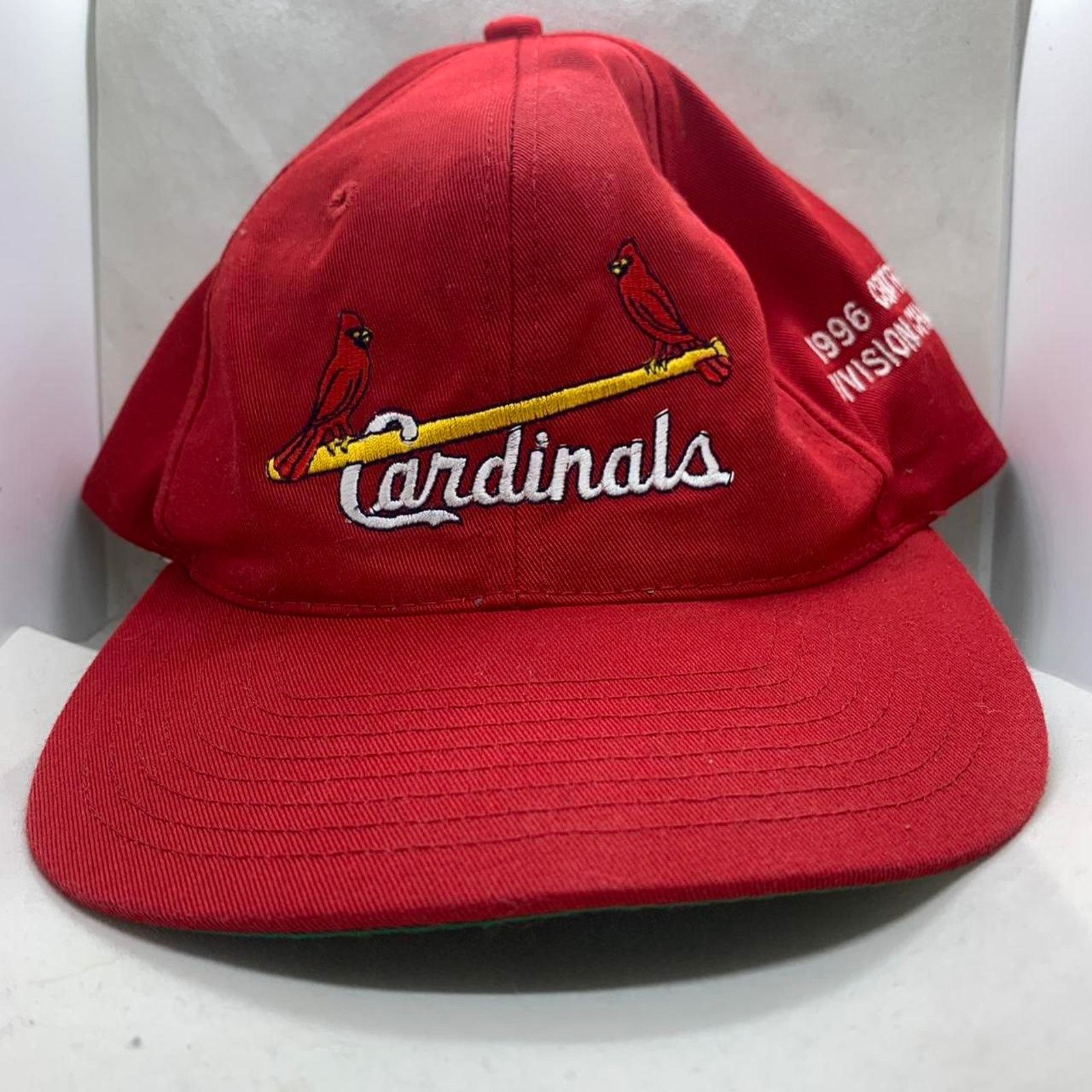 The Game vintage 1996 MLB ST LOUIS CARDINAL BASEBALL snapback hat cap Size ONE SIZE - 2 Thumbnail