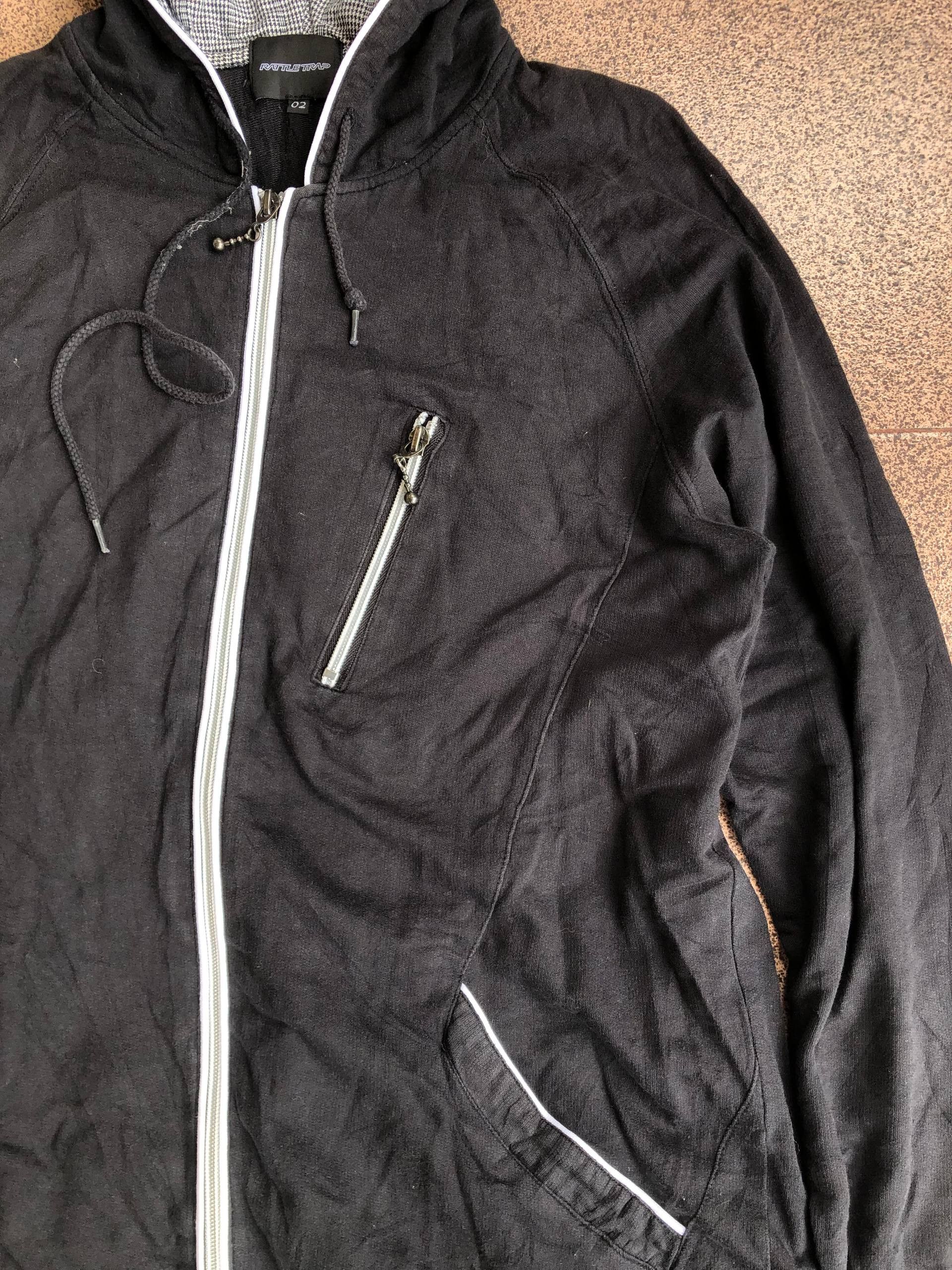 If Six Was Nine 2000s Japanese Rattle trap Zipper Jacket Vkei Style Y2k Size US M / EU 48-50 / 2 - 4 Thumbnail