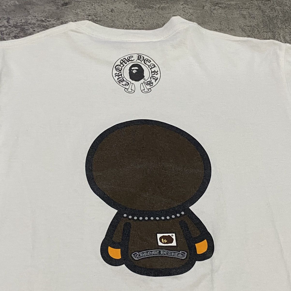 Bape × Chrome Hearts Bape Baby Milo X Chrome Hearts Tshirt Size US S / EU 44-46 / 1 - 7 Thumbnail