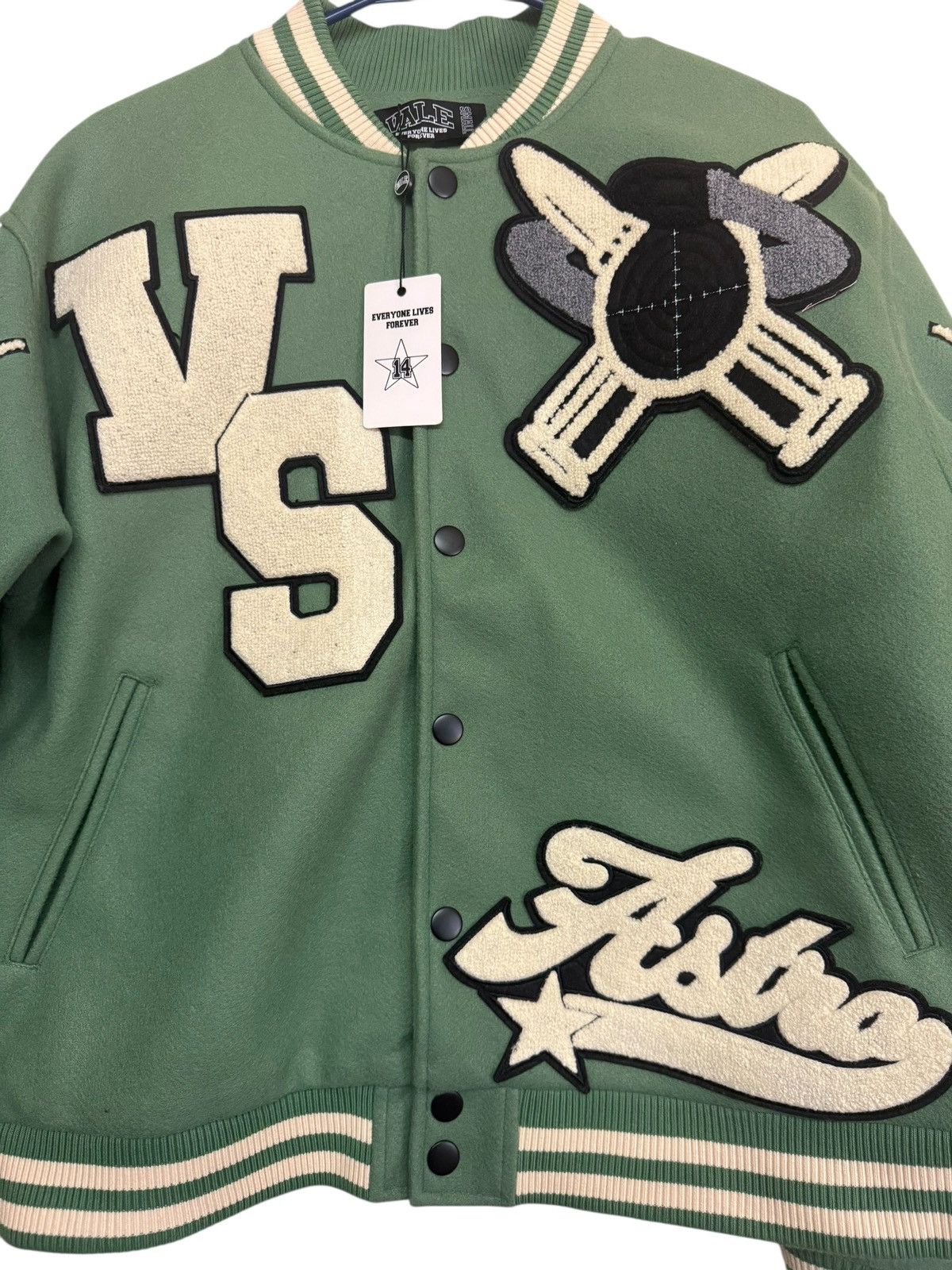 Vale Vale forever State Small ( Fits Like Medium ) Varsity Jacket Size US S / EU 44-46 / 1 - 3 Thumbnail