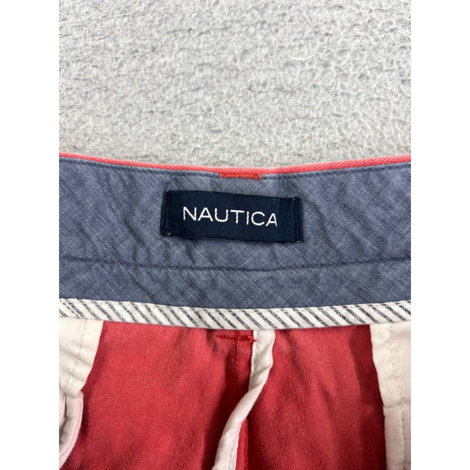 Nautica NAUTICA Shorts Adult 30 Pink Cotton Chino Deck Golf Beach Quick Dry Lightweight Mens Size US 30 / EU 46 - 7 Thumbnail