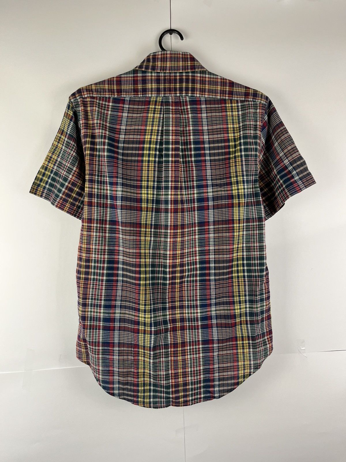 Ralph Lauren Ralph Lauren Plaid Indian Cotton ShortSleeve Shirt Button Up Size US S / EU 44-46 / 1 - 5 Thumbnail