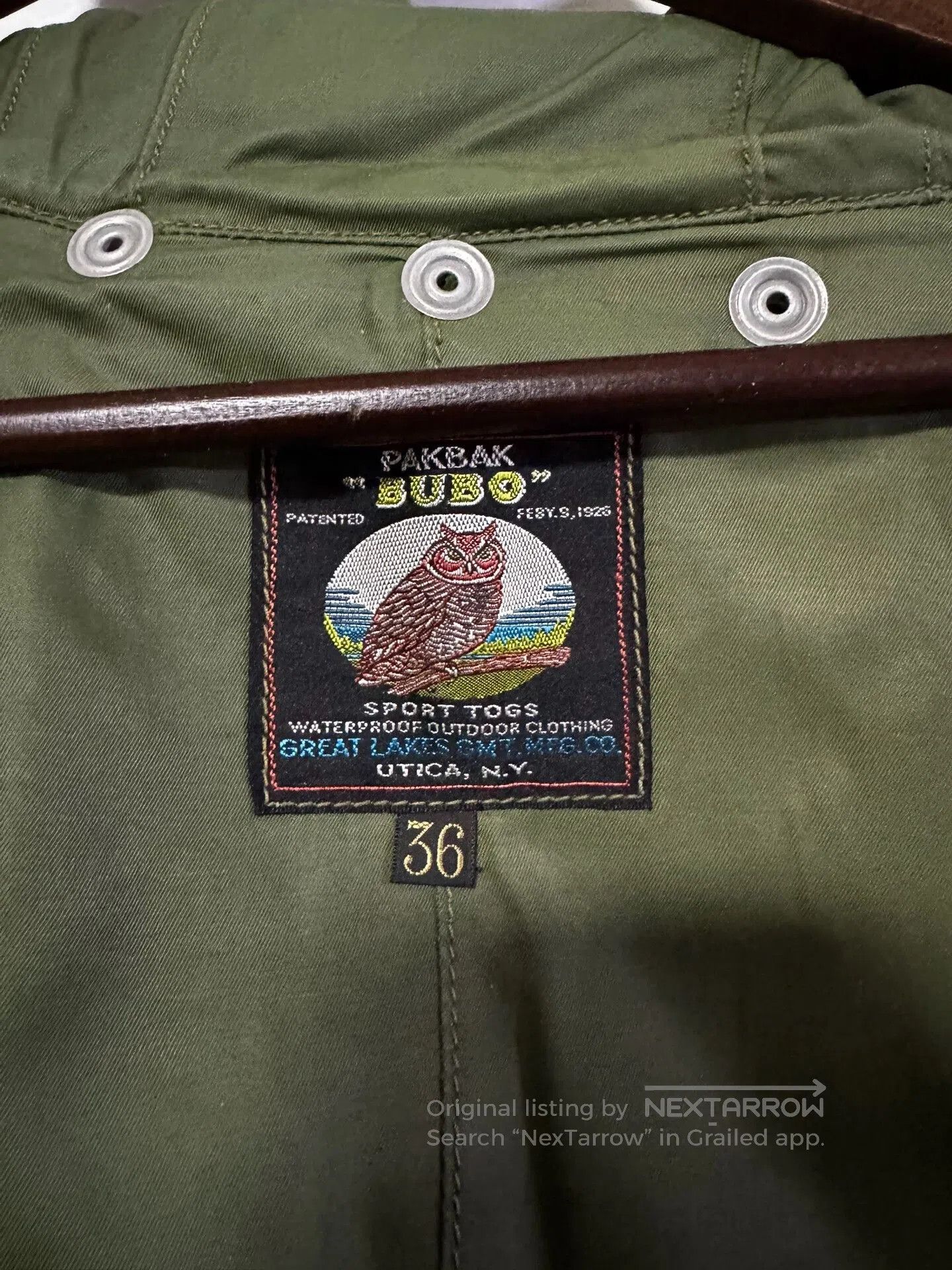 Freewheelers Vintage Freewheelers Green Wood Jacket. Size US M / EU 48-50 / 2 - 7 Thumbnail