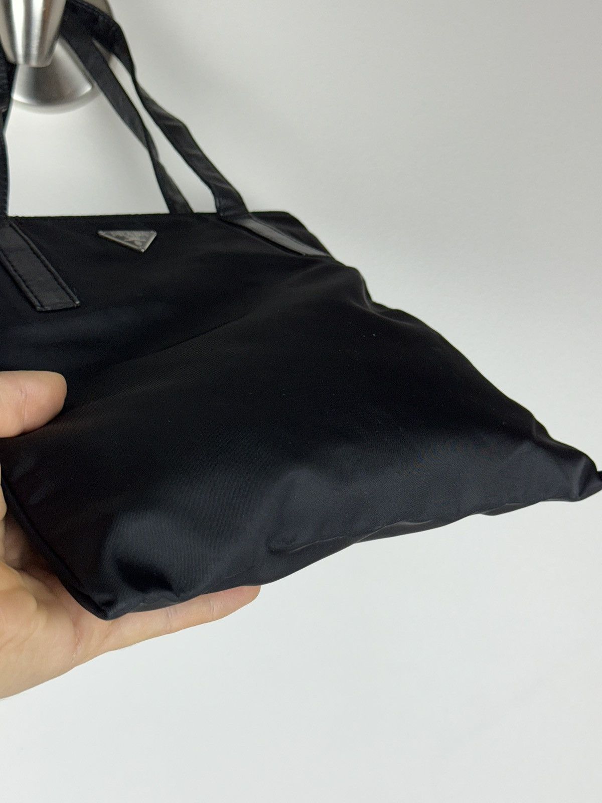 Prada Blach nylon shopper bag Prada original casual item Size ONE SIZE - 6 Thumbnail