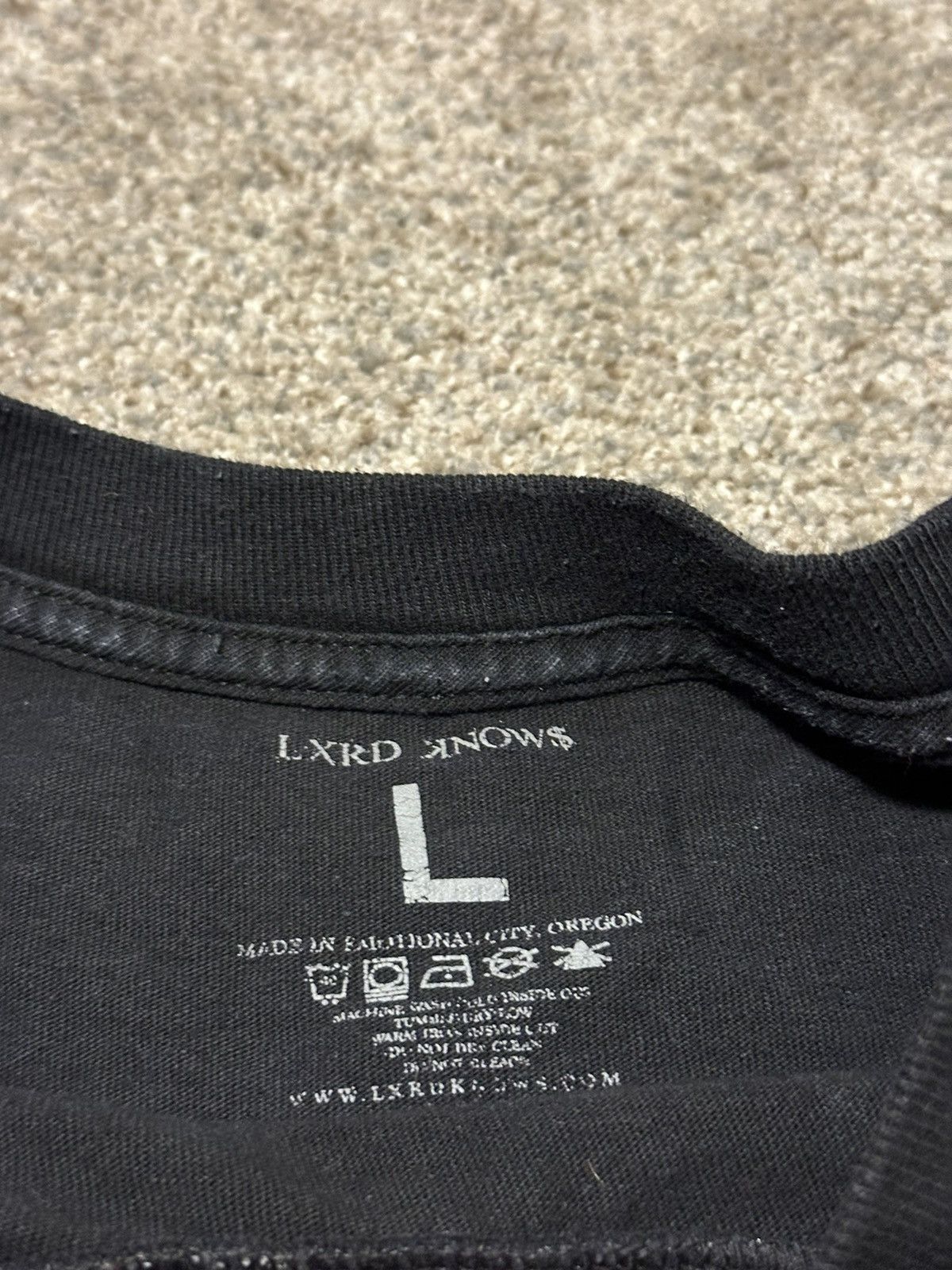 Lxrdknows Lxrd Knows Hell Mary Tee Size US L / EU 52-54 / 3 - 3 Thumbnail