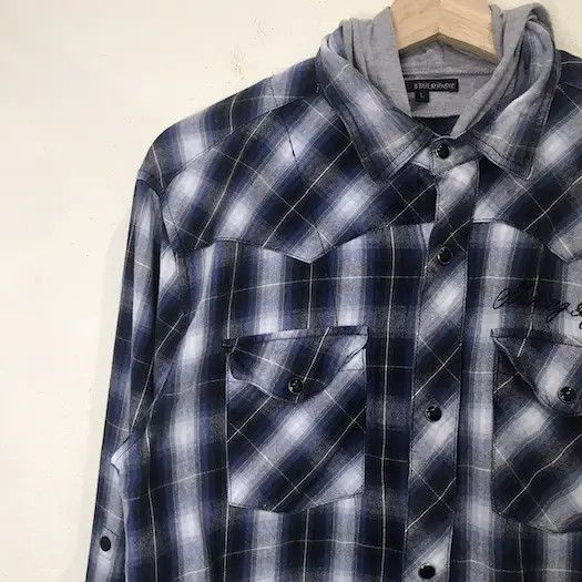 Flannel Japanese Brand Plaid Tartan Flannel Shirt Size US M / EU 48-50 / 2 - 4 Thumbnail