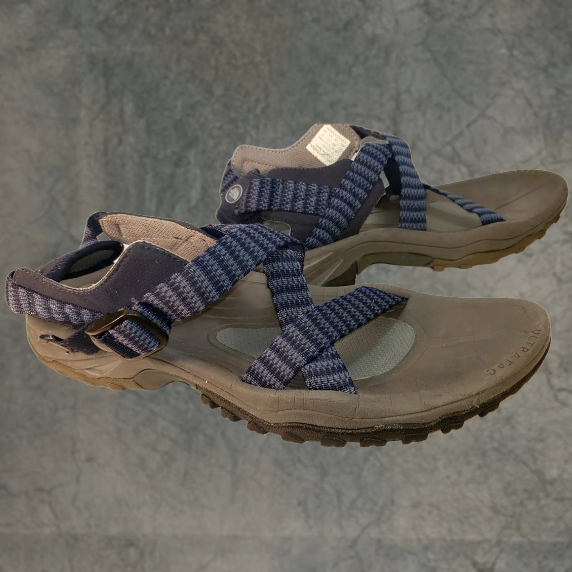 The North Face VINTAGE The North Face Ultratac Sport Sandal Men 12m 46EU Blue Straps Hook & Loop Size ONE SIZE - 1 Thumbnail