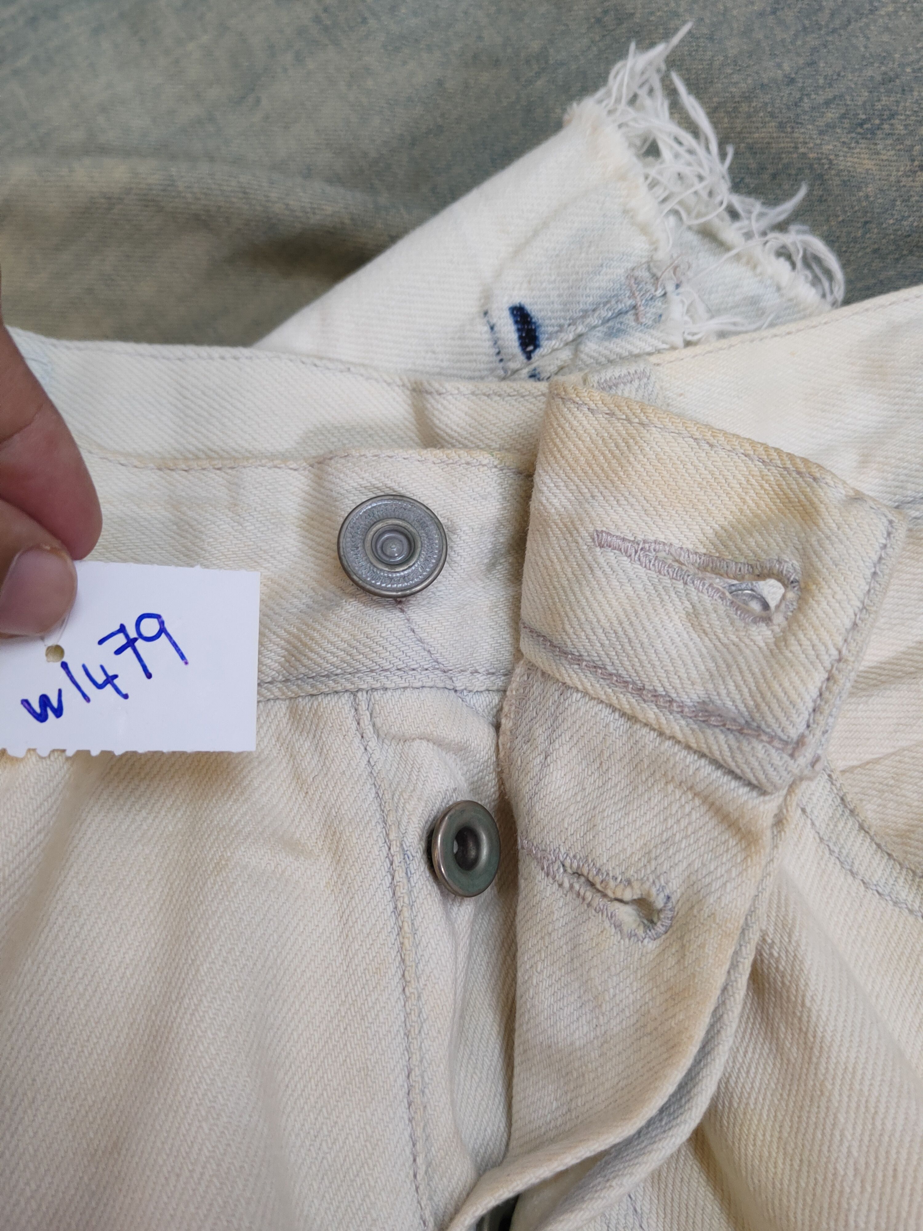 Journal Standard Journal Standard Faded Distressed Ripped Jeans #W1479 Size US 34 / EU 50 - 17 Thumbnail