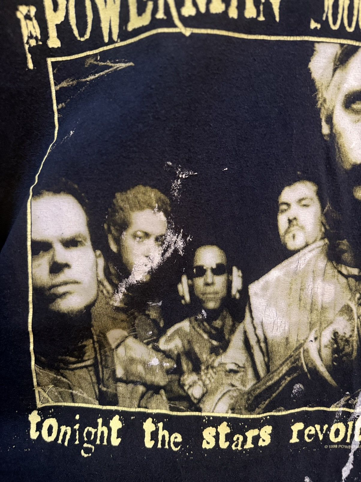 Band Tees Thrashed Vintage 90s Powerman 5000 PM5K American Rock Band T Size US XL / EU 56 / 4 - 4 Thumbnail