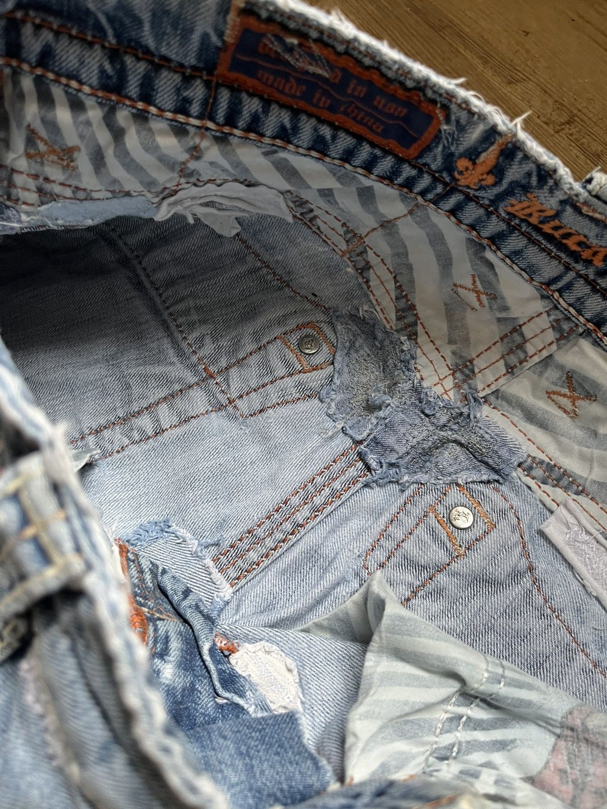 Rock Revival Rock Revial Custom Rework Jeans Size US 30 / EU 46 - 8 Thumbnail