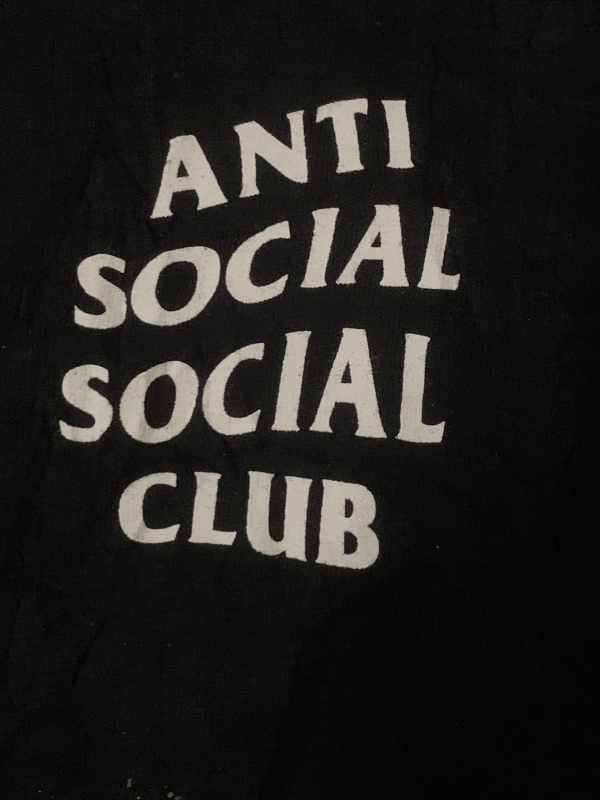 Anti Social Social Club Anti Social Social Club Spellout Tee Size US S / EU 44-46 / 1 - 3 Thumbnail