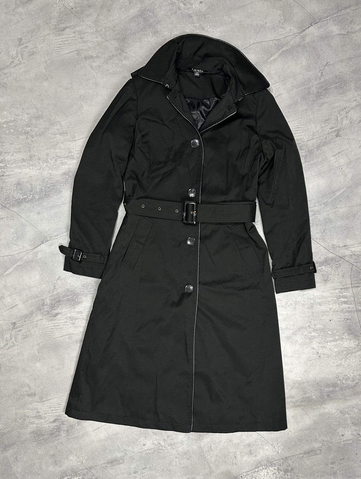 Polo Ralph Lauren Trench Coat Polo Ralph Lauren Rain Jacket Womens Size S / US 4 / IT 40 - 1 Thumbnail