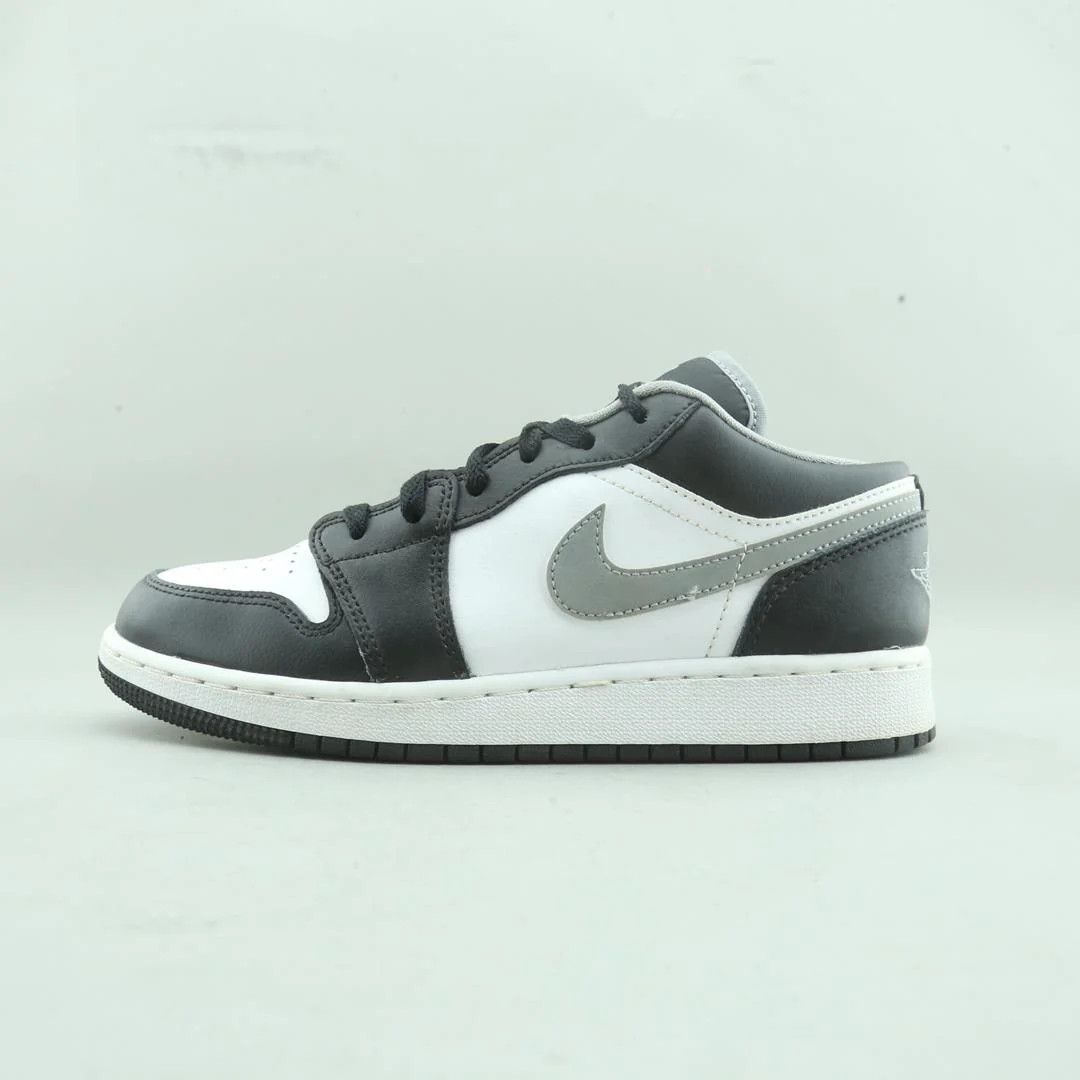 Nike Nike Air Jordan 1 Low trainers in a white, black, iron grey Size US 6 / EU 39 - 1 Thumbnail