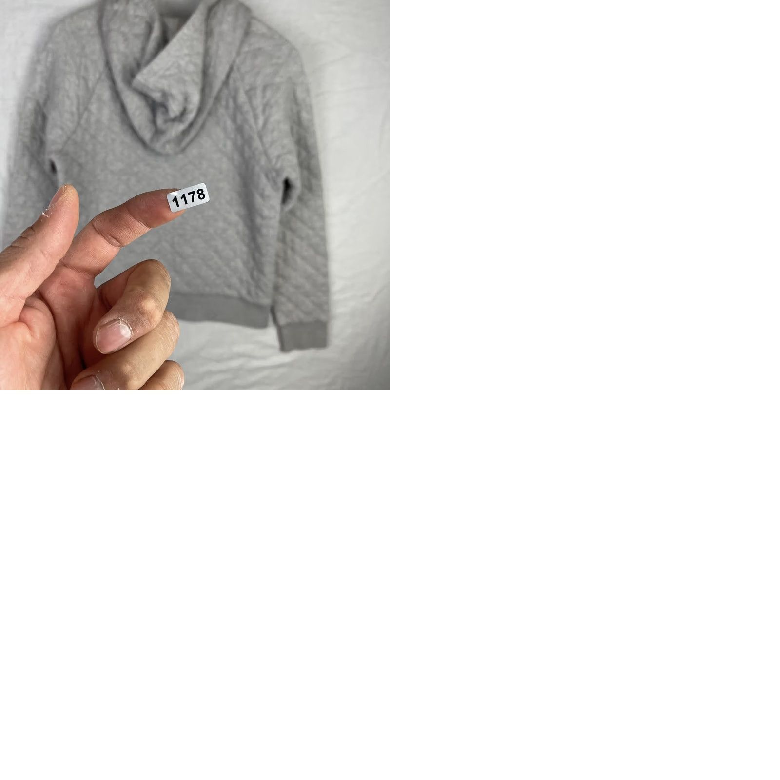 Patagonia Patagonia Hoodie Womens Small Gray Organic Cotton Full Zip Quilted Rugged Outdoor 25316 Size S / US 4 / IT 40 - 10 Thumbnail