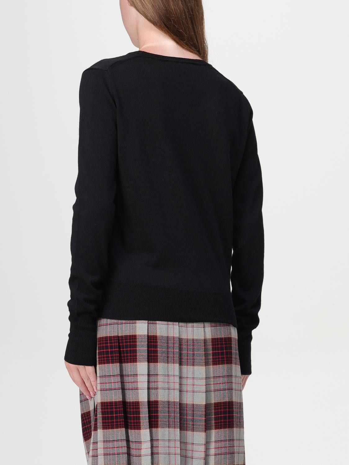 Vivienne Westwood o1s22i1n0924 Embroidered Logo Pullover Sweater in Black Size XS / US 0-2 / IT 36-38 - 3 Thumbnail