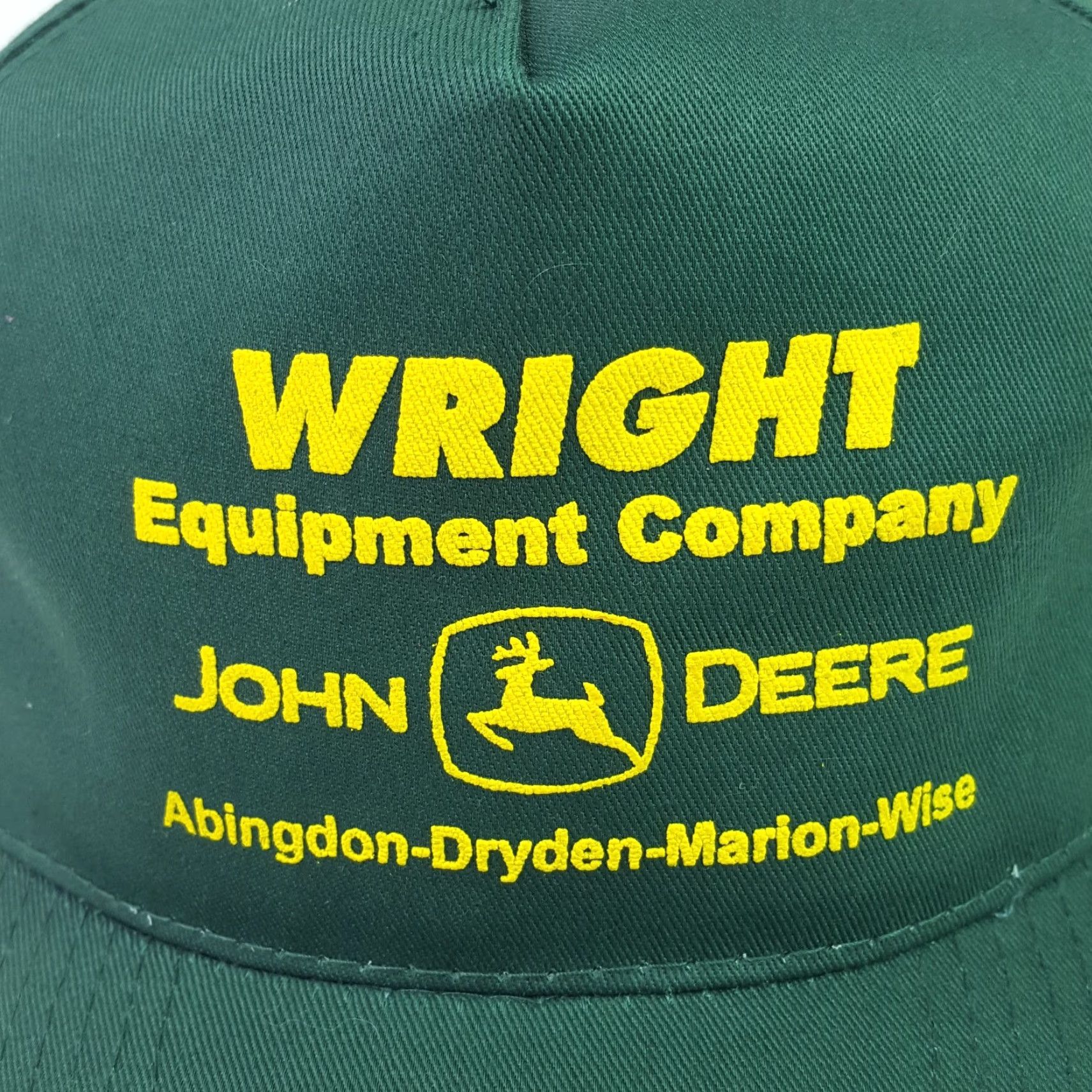 Equipment Vintage John Deere Green Trucker Hat Snapback Cap Farming Cobba? Size ONE SIZE - 2 Thumbnail