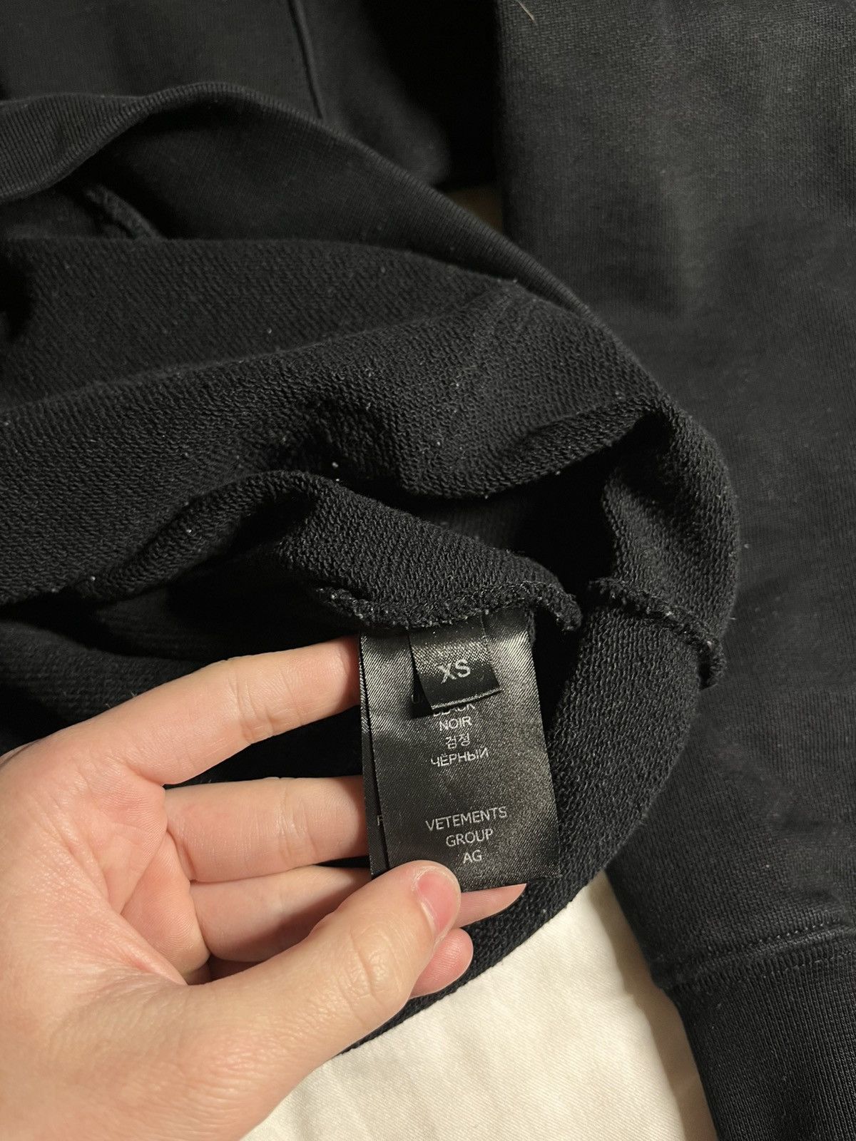 Vetements Vetements Rare Hoodie Click Here Y2k Opium Rap Size US L / EU 52-54 / 3 - 6 Thumbnail