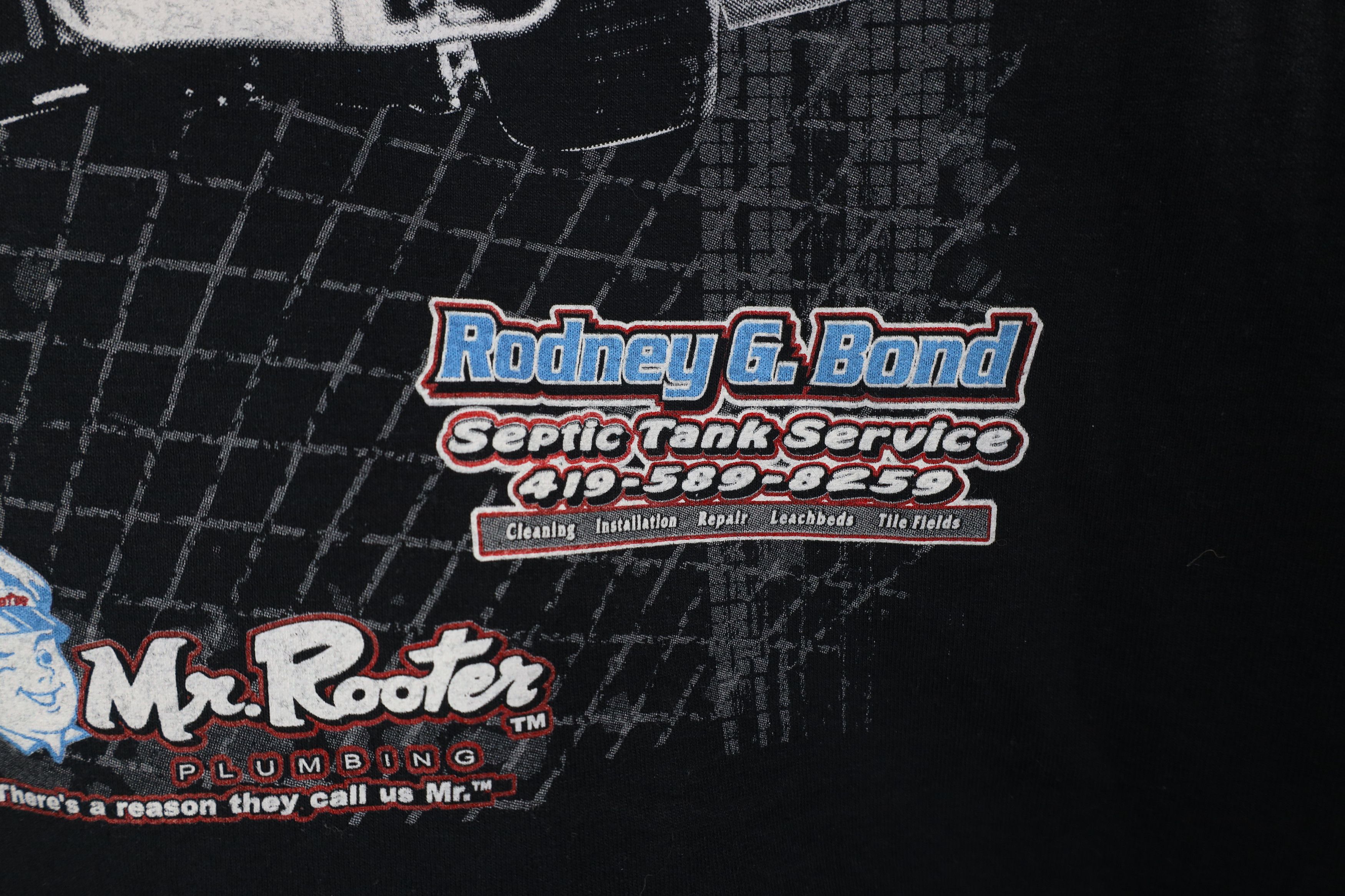 Vintage Vintage Y2k Matt Irey Car Racing Short Sleeve T-Shirt Black Size US XL / EU 56 / 4 - 10 Thumbnail