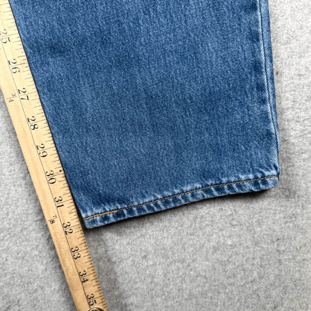 Levi's Levi's Premium Jeans Womens 26x32 Straight Leg Denim High Rise Cotton Blue Modern Straight Women 26 32 Blue Denim (Pre-owned) Size 26" / US 2 / IT 38 - 5 Thumbnail