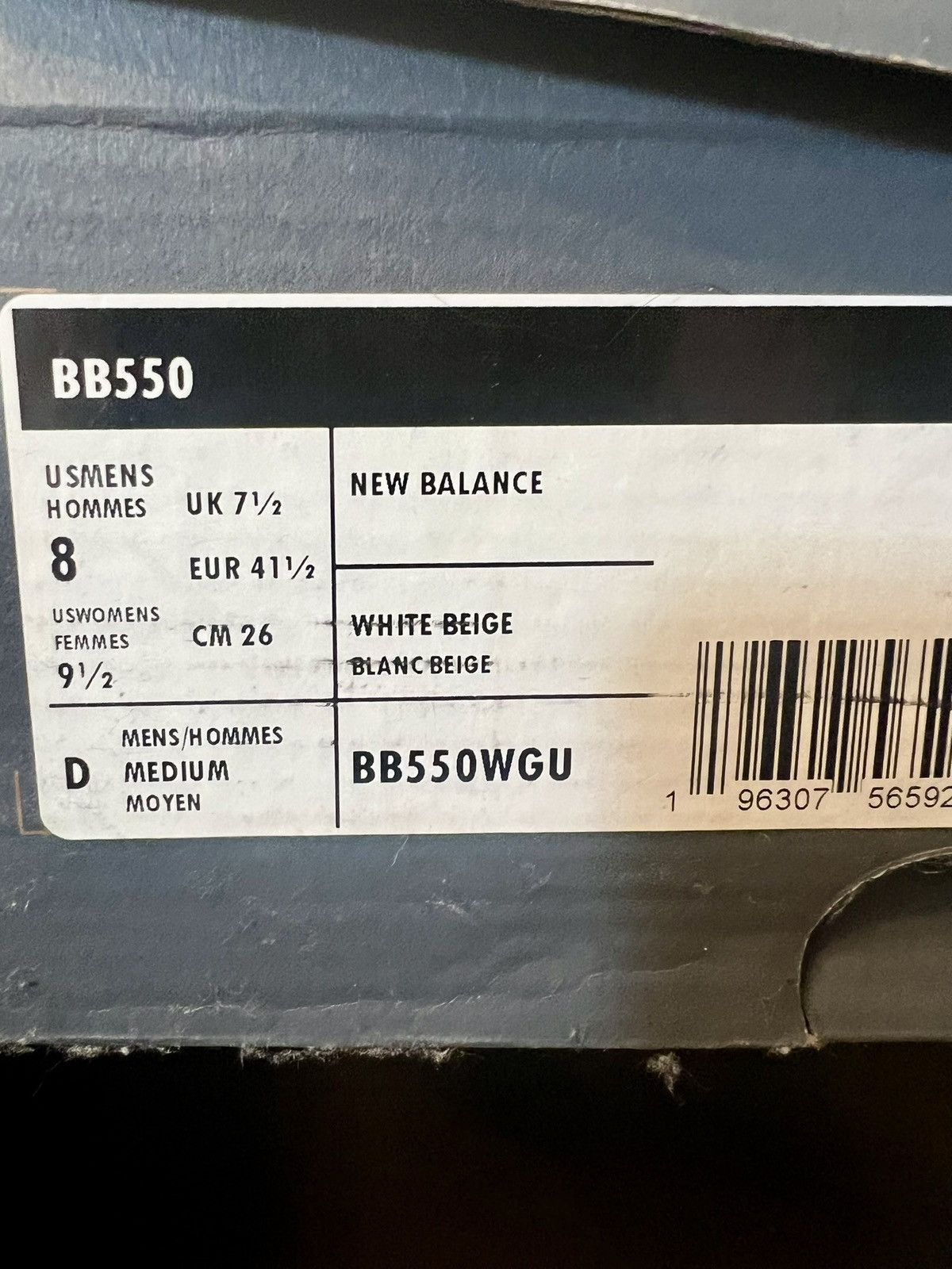 New Balance New Balance BB550 Size US 8 / EU 41 - 7 Thumbnail